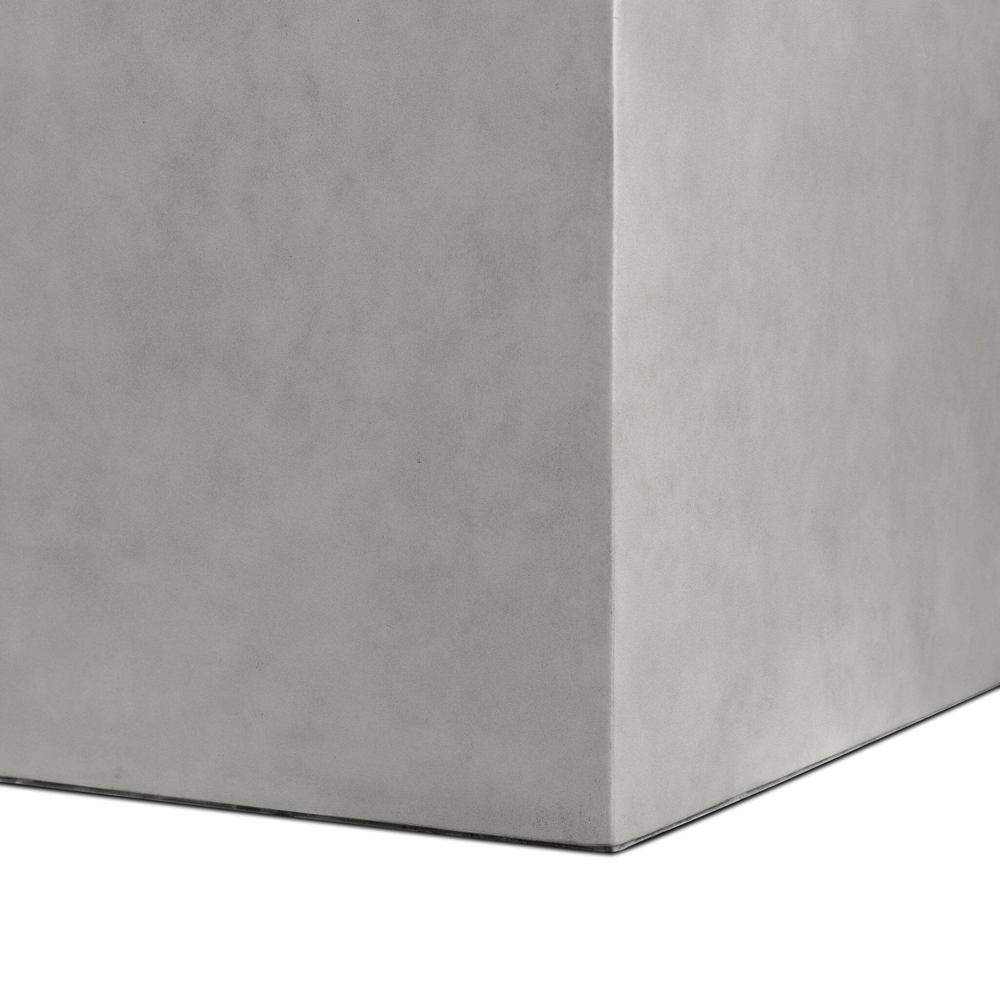 Four Hands Kiro Planter — Natural Grey Concrete