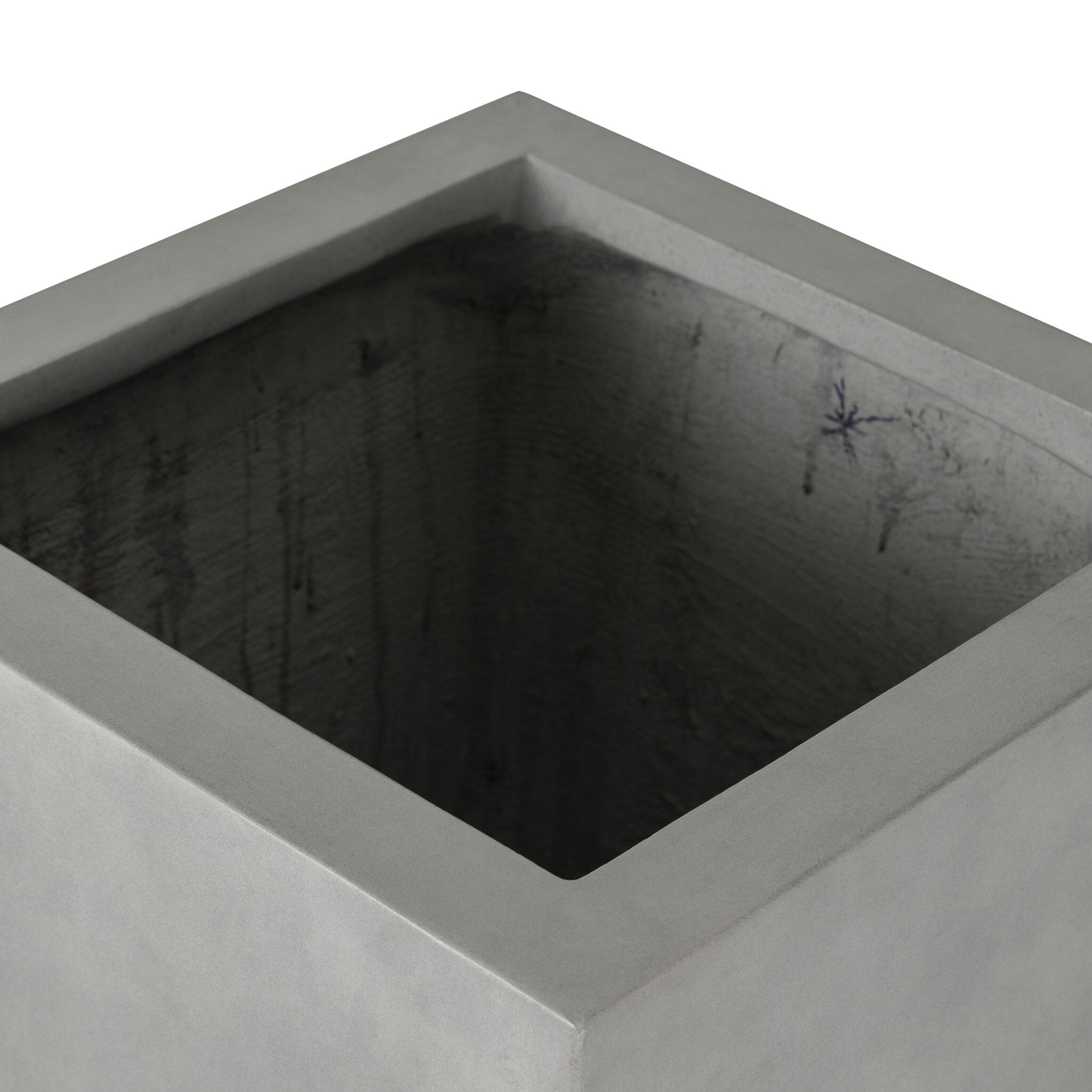 Four Hands Kiro Planter — Natural Grey Concrete