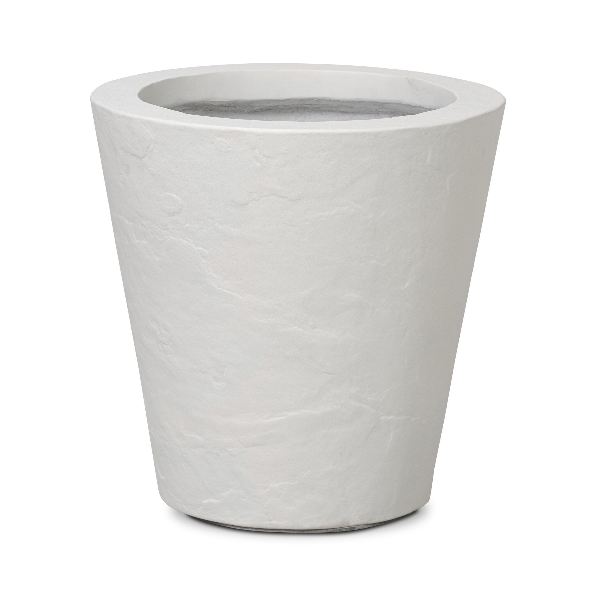 Four Hands Suvi Planter — Textured White Concrete
