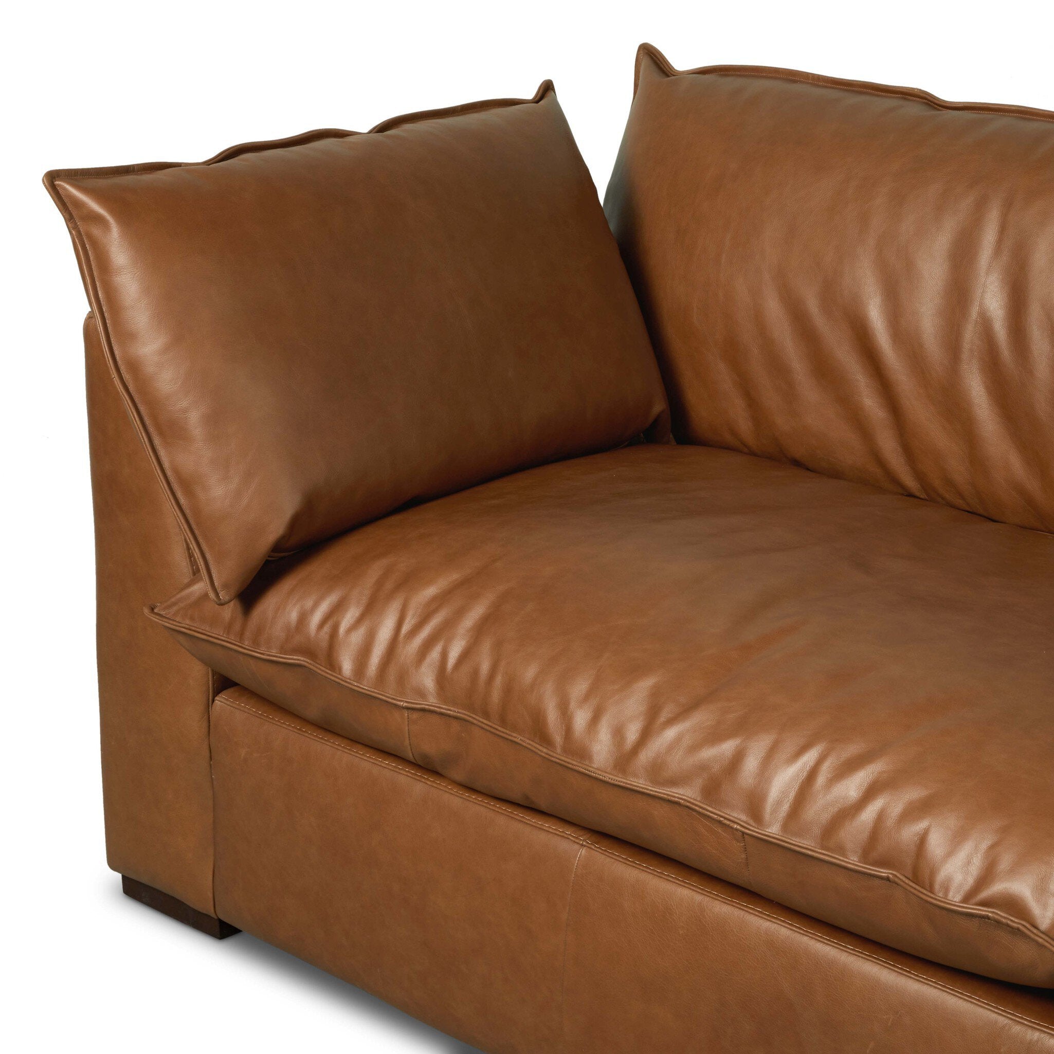 Four Hands Kosa Sofa-108" — Sonoma Chestnut