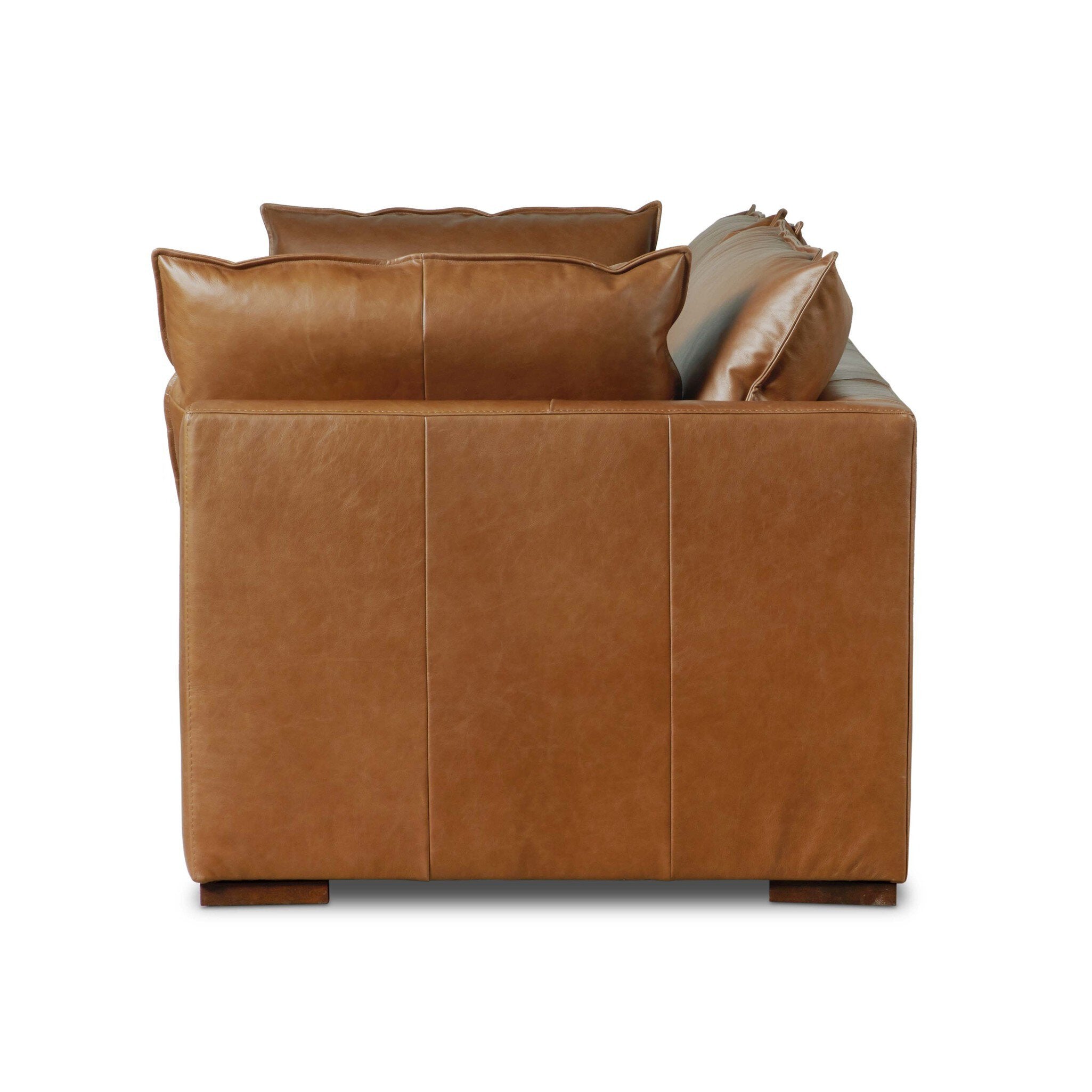 Four Hands Kosa Sofa-108" — Sonoma Chestnut