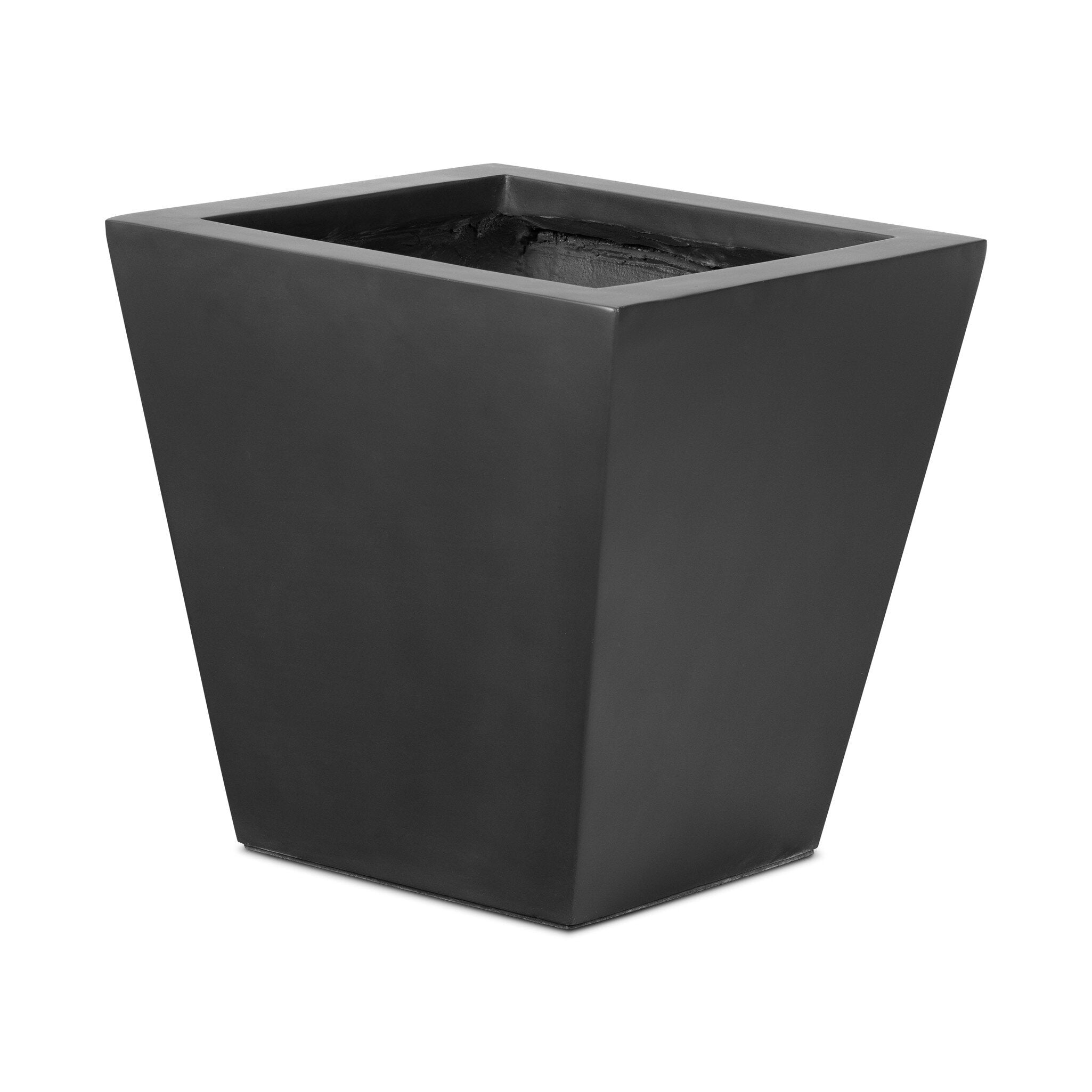 Four Hands Koto Planter — Black Concrete