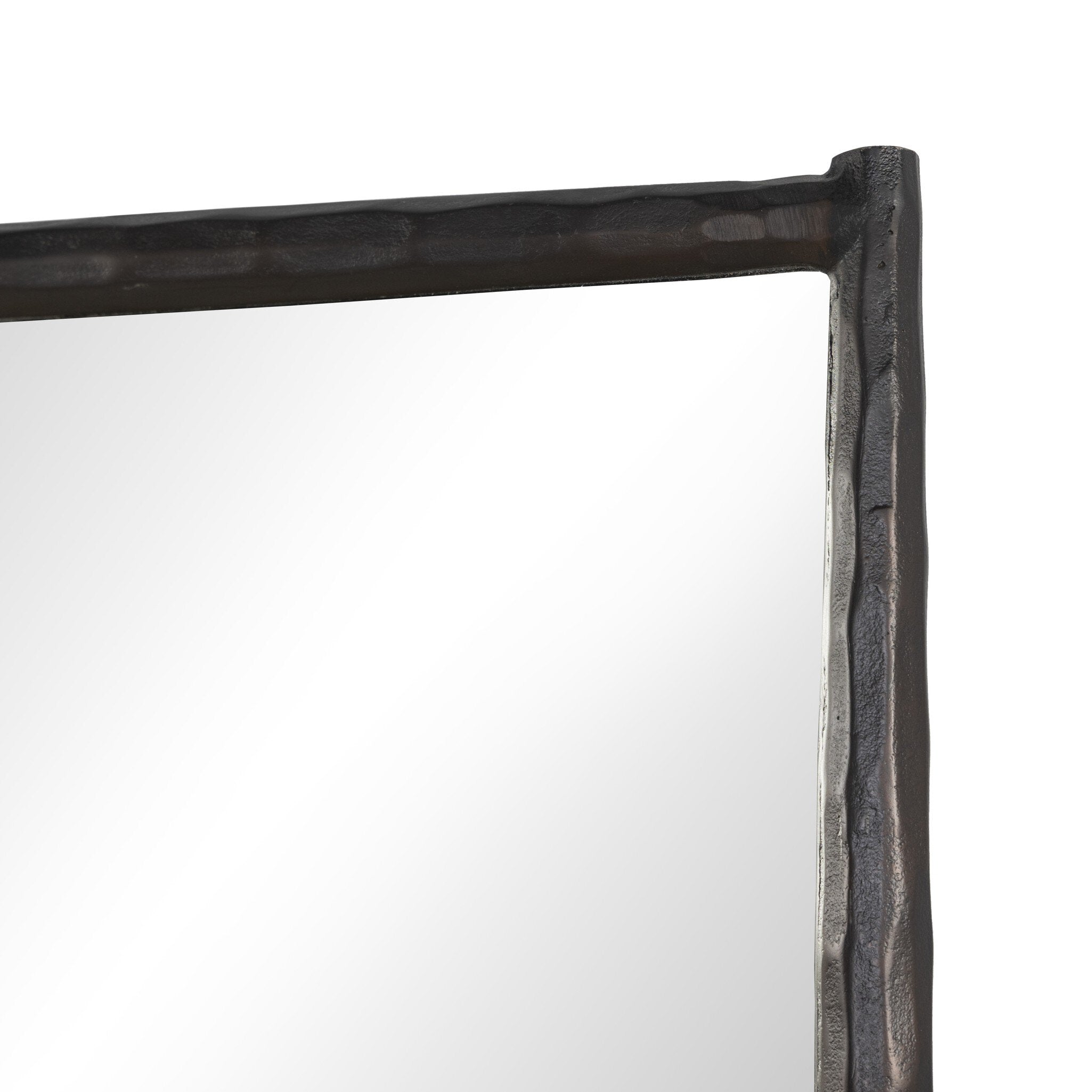 Four Hands Tapered Floor Mirror — Bronzed Aluminum