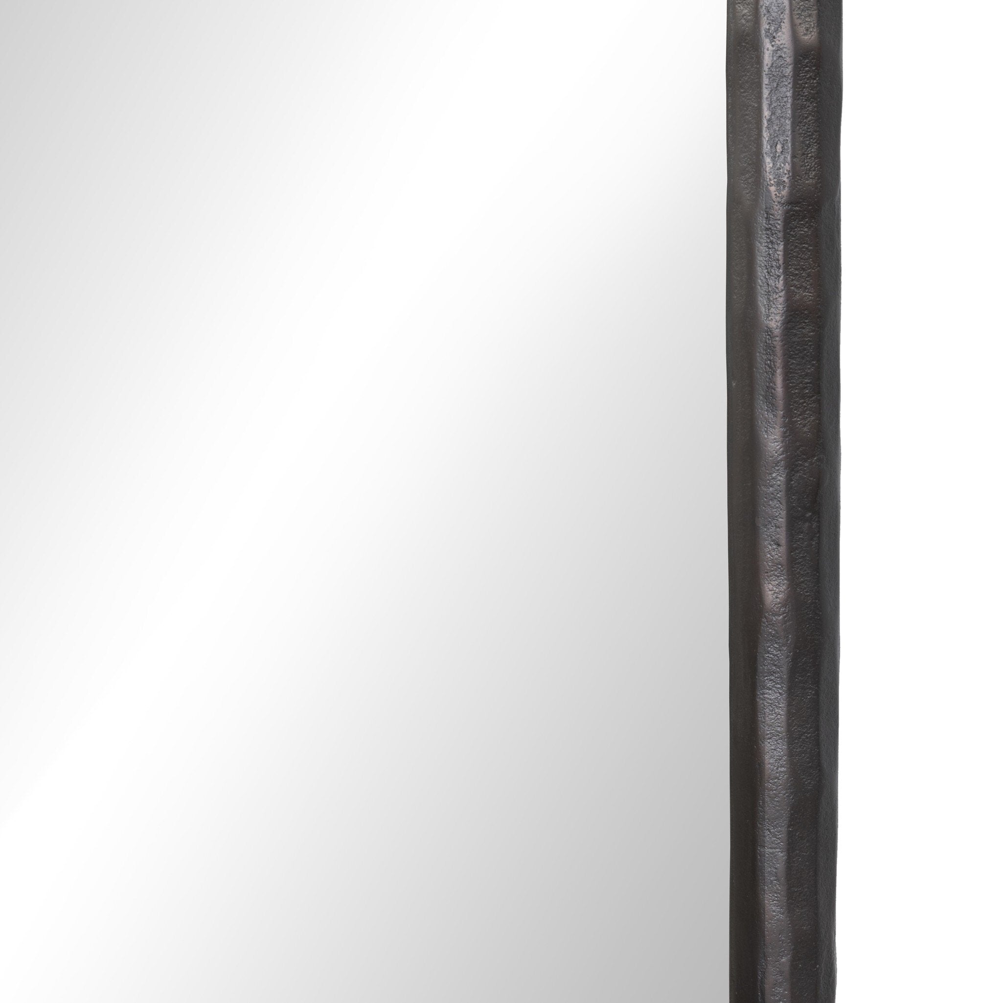 Four Hands Tapered Floor Mirror — Bronzed Aluminum