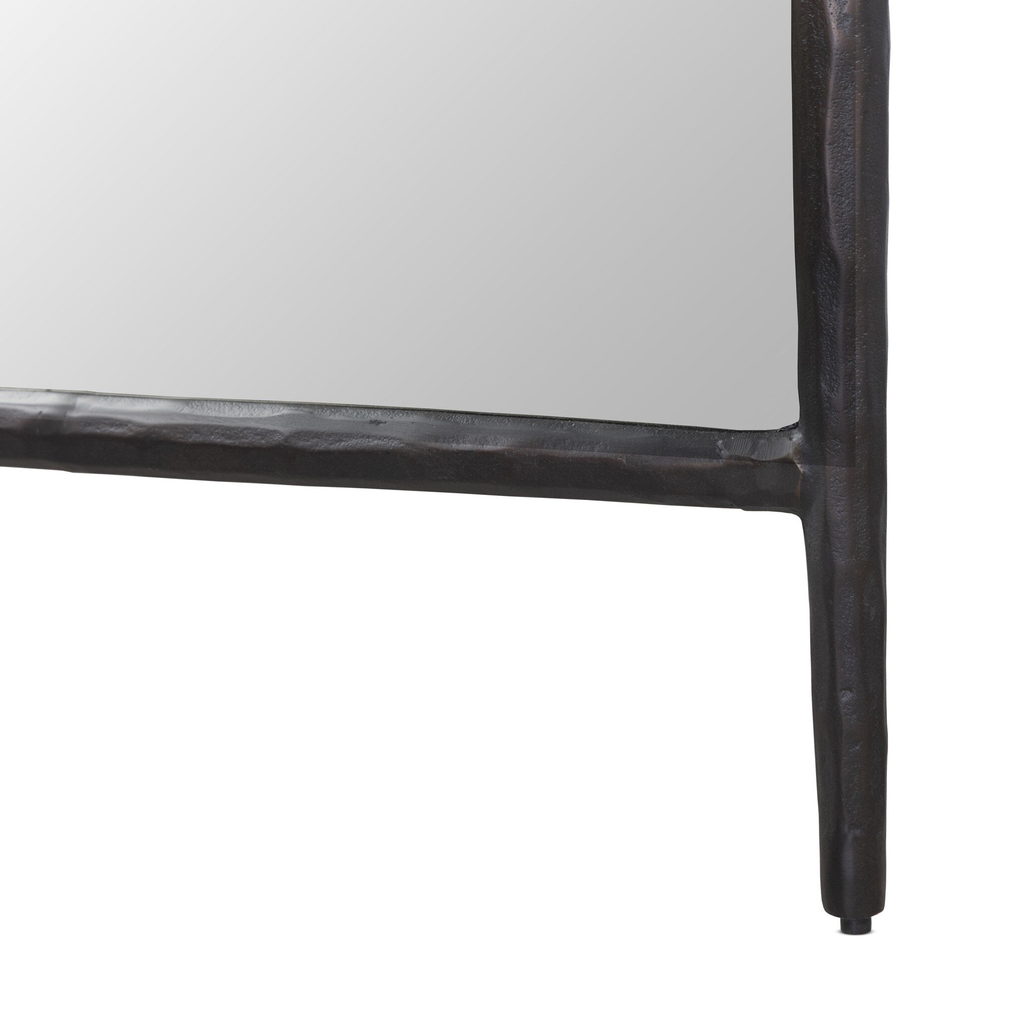 Four Hands Tapered Floor Mirror — Bronzed Aluminum