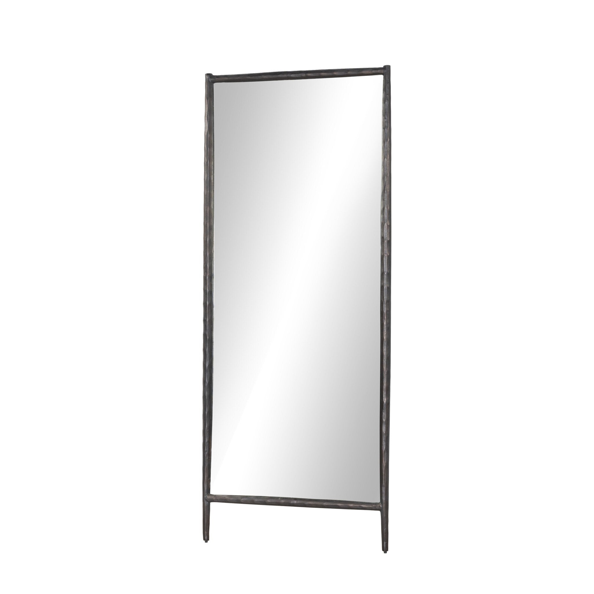 Four Hands Tapered Floor Mirror — Bronzed Aluminum