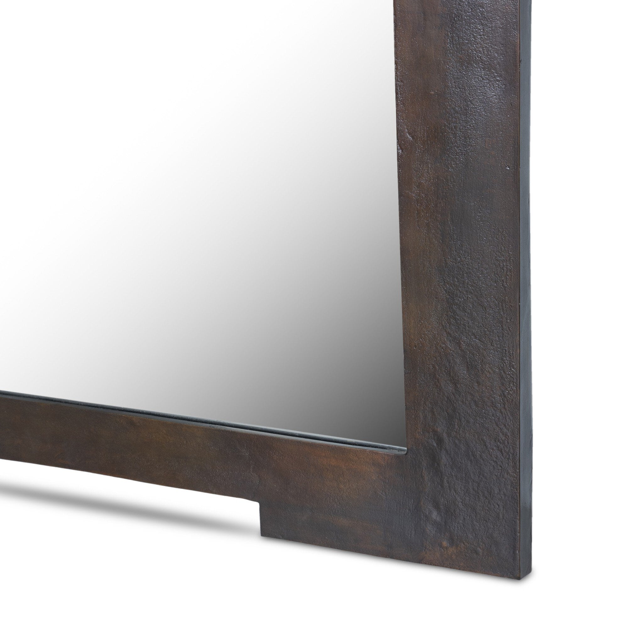 Four Hands Easton Floor Mirror — Antique Rust