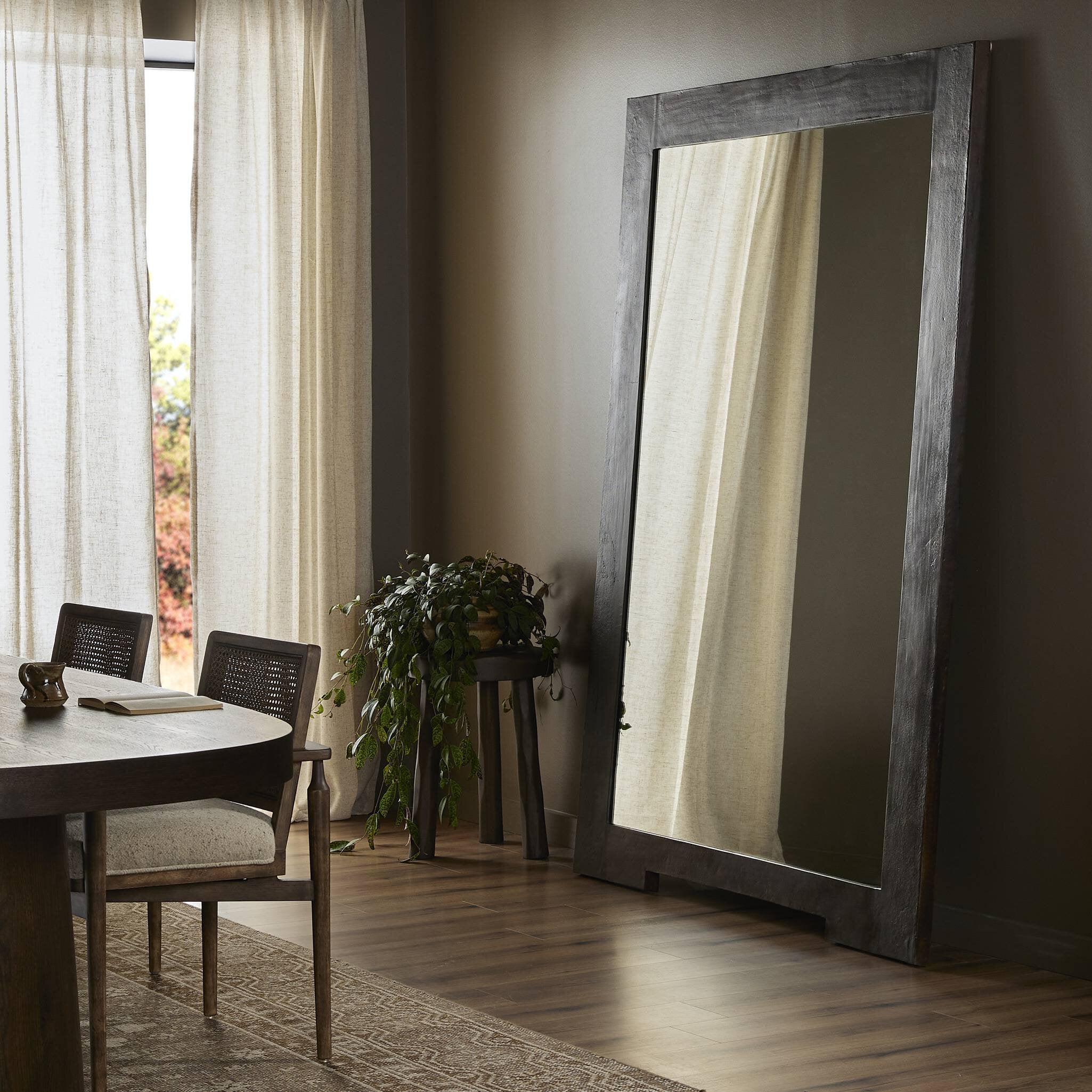Four Hands Easton Floor Mirror — Antique Rust