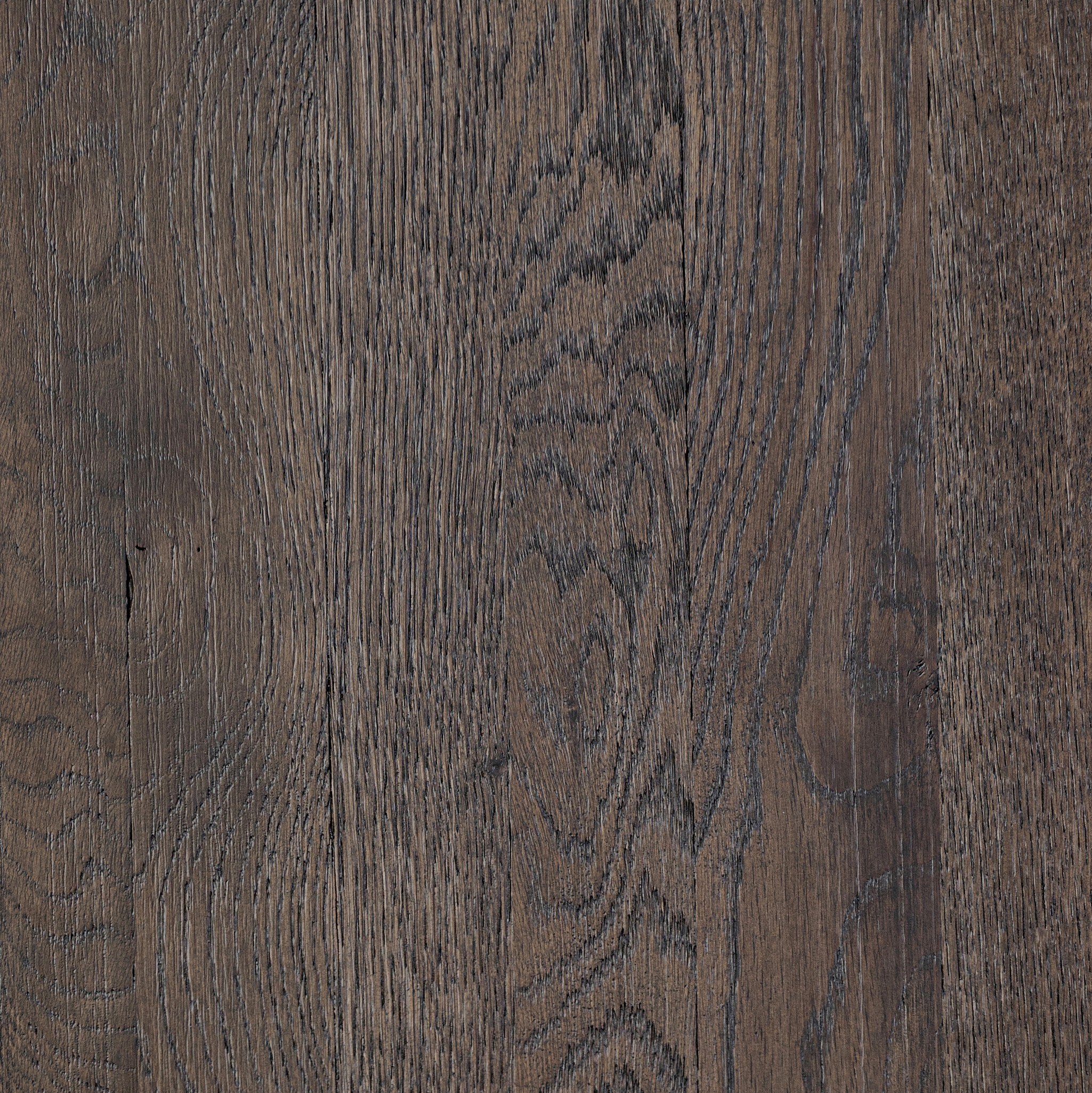 Four Hands Dawes Cabinet — Smoked Black Resawn Oak-Smoked Black Oak-Brushed Brass