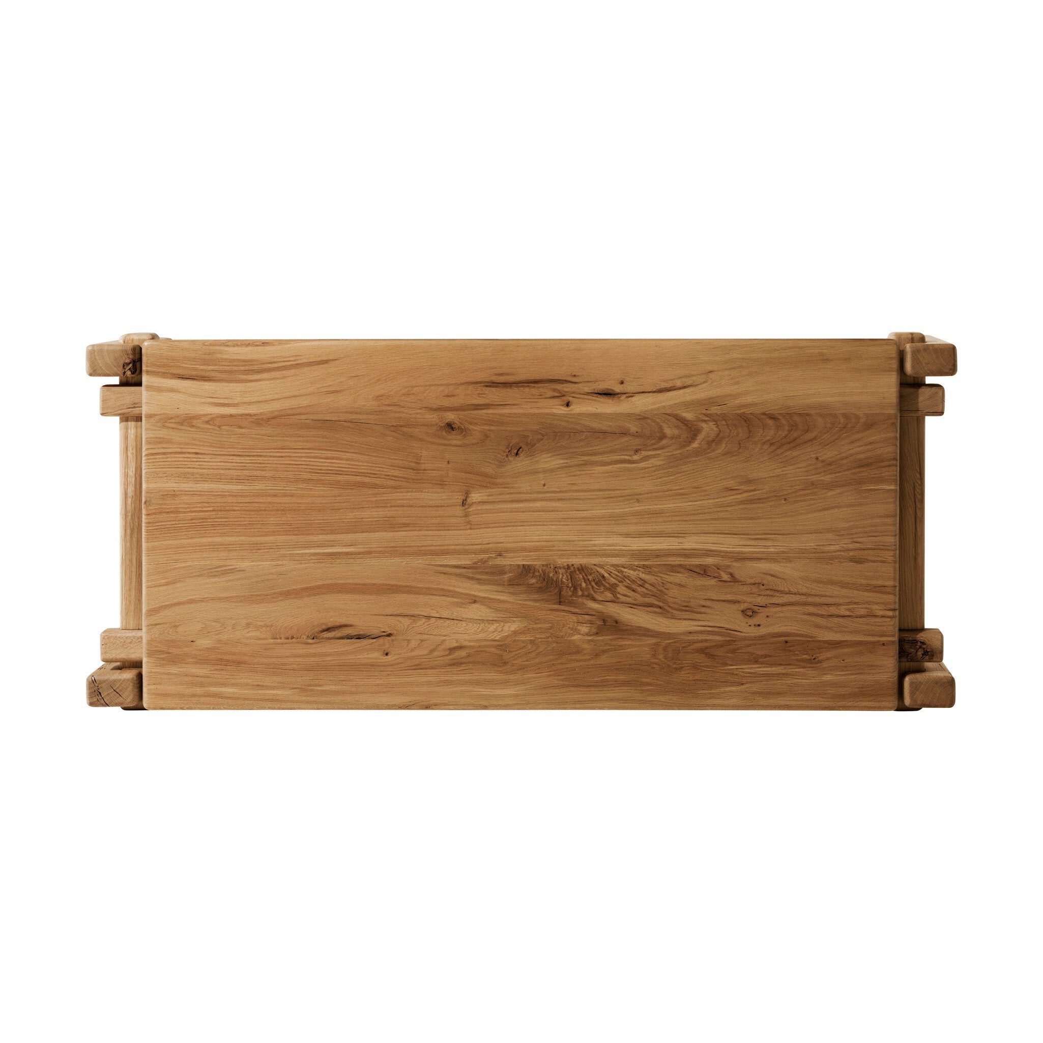 Four Hands Marcia Large Coffee Table — Natural Reclaimed French Oak