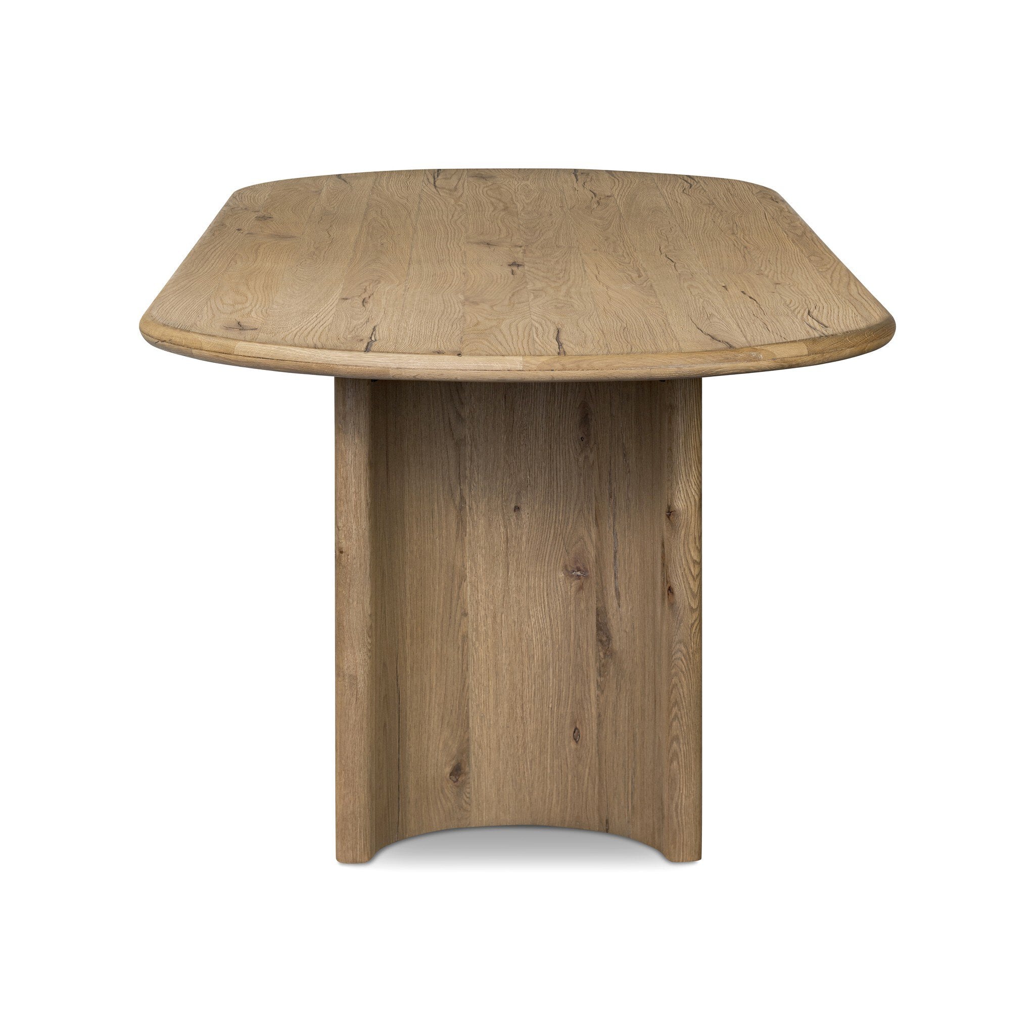 Four Hands Paden Dining Table — Worn Oak-Worn Oak Veneer
