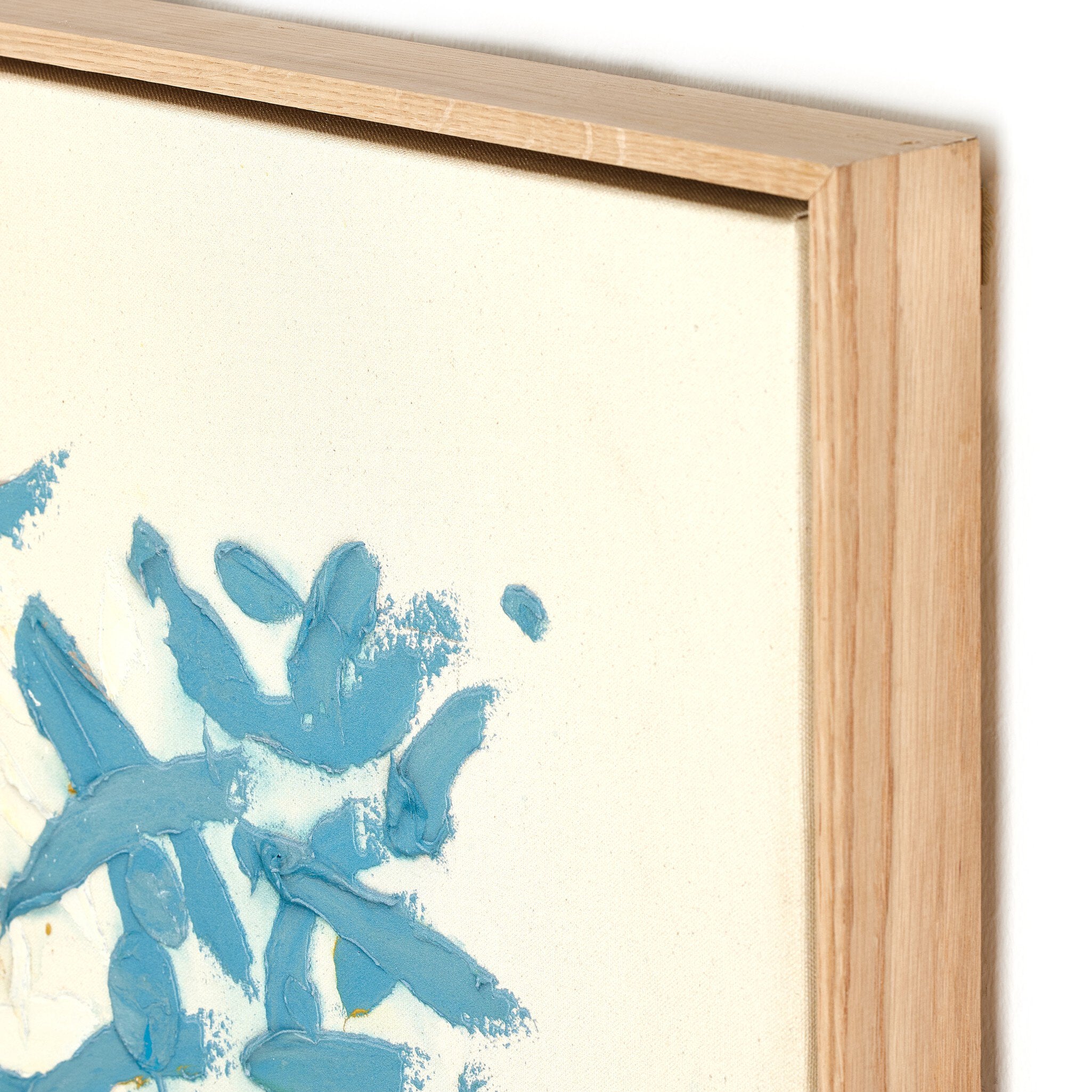 Four Hands Our Hands Are Open No. 18 by Tyler Guinn — 242551-003 - 40.0x32.0-Vertical Grain White Oak Floater-Large