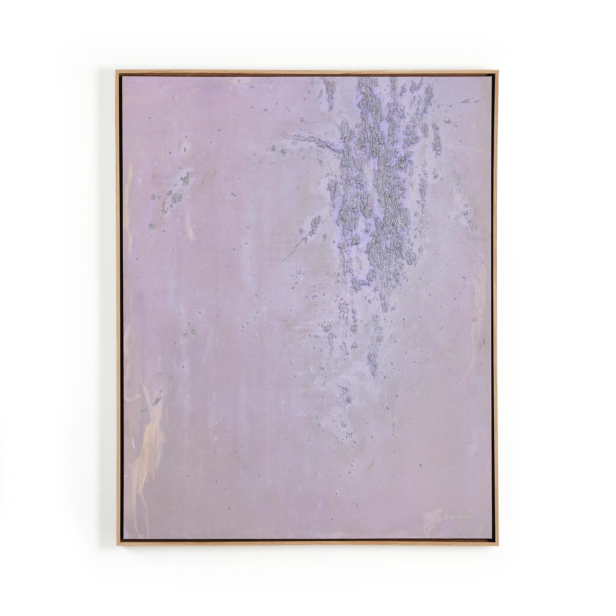 Four Hands Where The Wild Lilacs Grow by Tyler Guinn — 242609-003 - 32.0x40.0-Vertical Grain White Oak Floater-Large