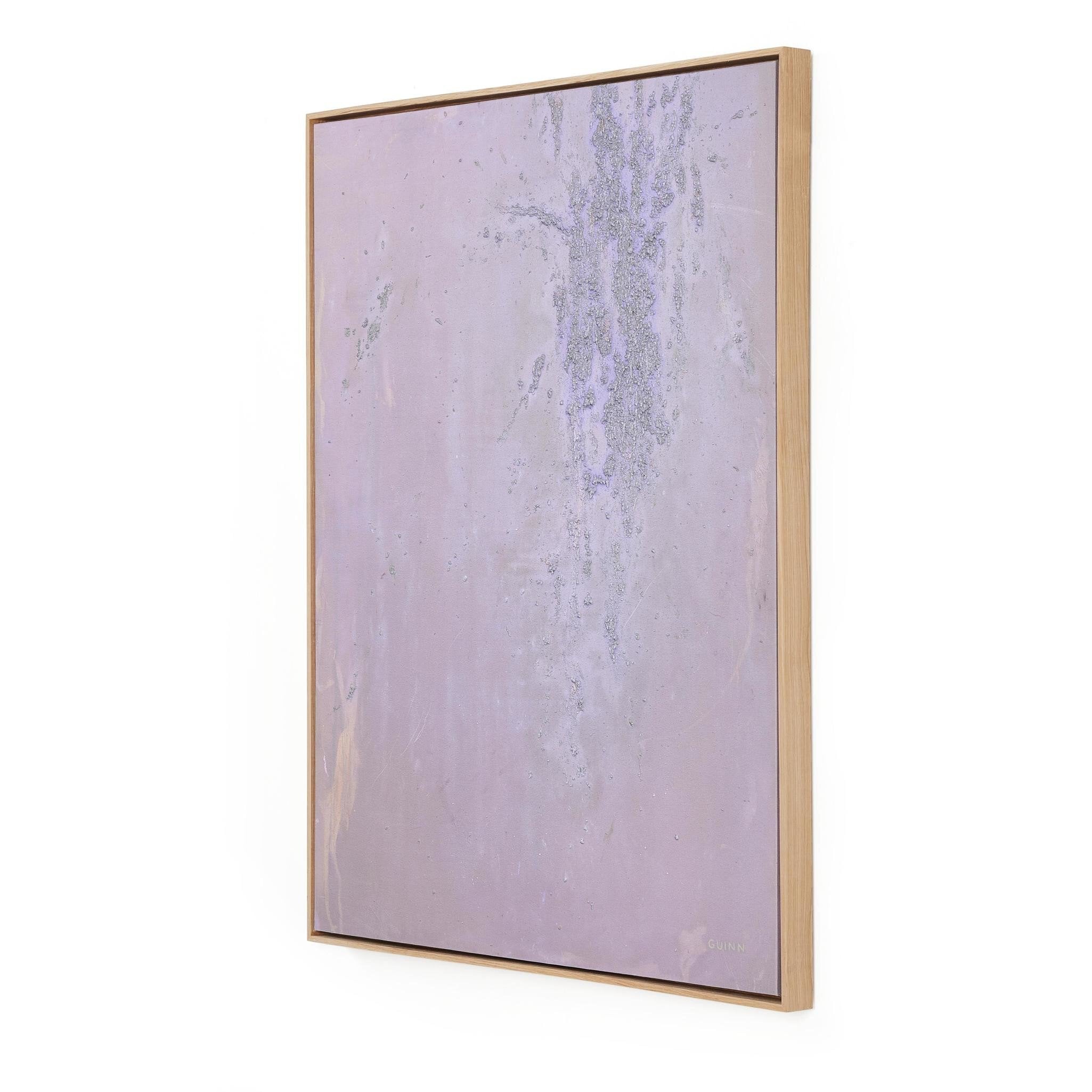 Four Hands Where The Wild Lilacs Grow by Tyler Guinn — 242609-003 - 32.0x40.0-Vertical Grain White Oak Floater-Large