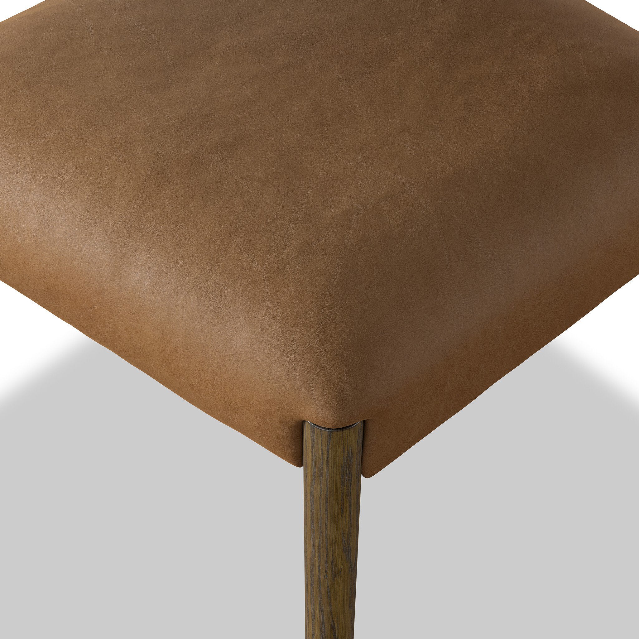 Four Hands Rothler Dining Chair — Maestro Camel-Tan Ash-Double Twisted Paper Cord