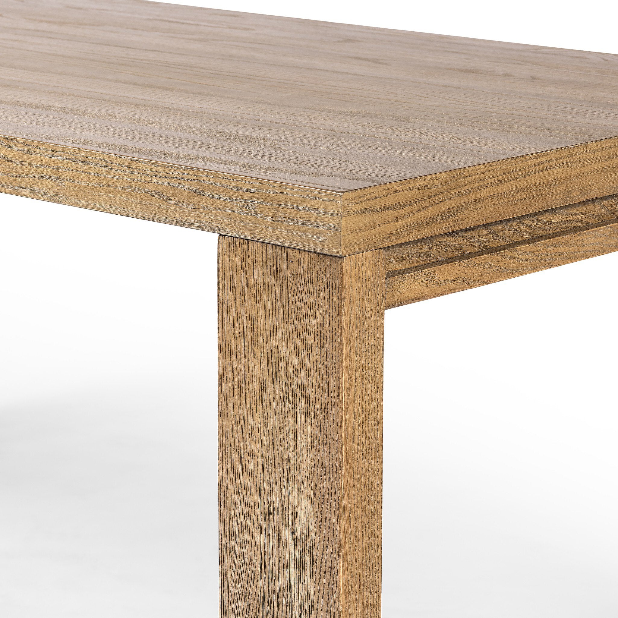Four Hands Millie Dining Table — Drifted Oak Solid-Drifted Oak Veneer
