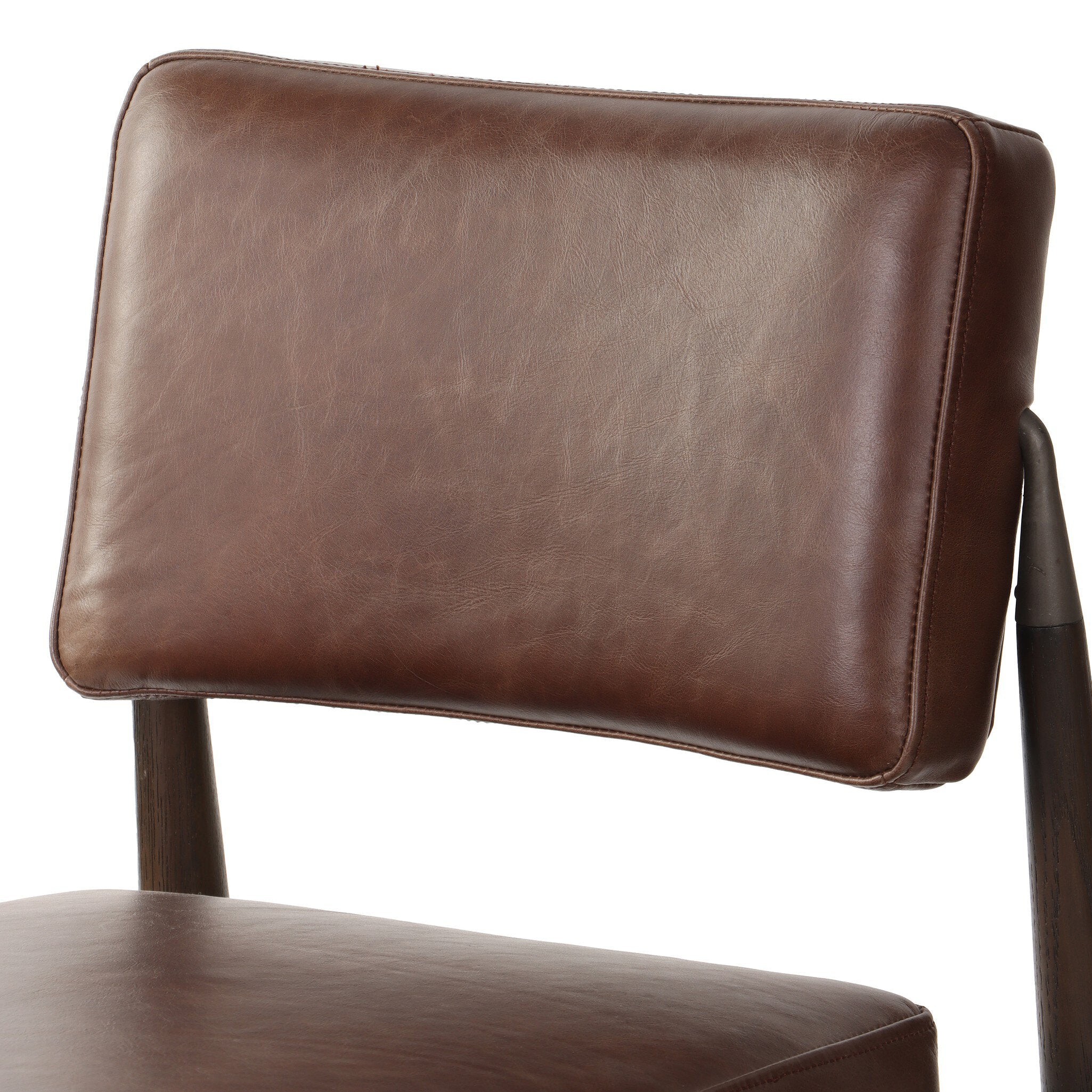 Four Hands Anton Bar + Counter Stool — Havana Brown-Burnt Oak-Raw Iron-Bar