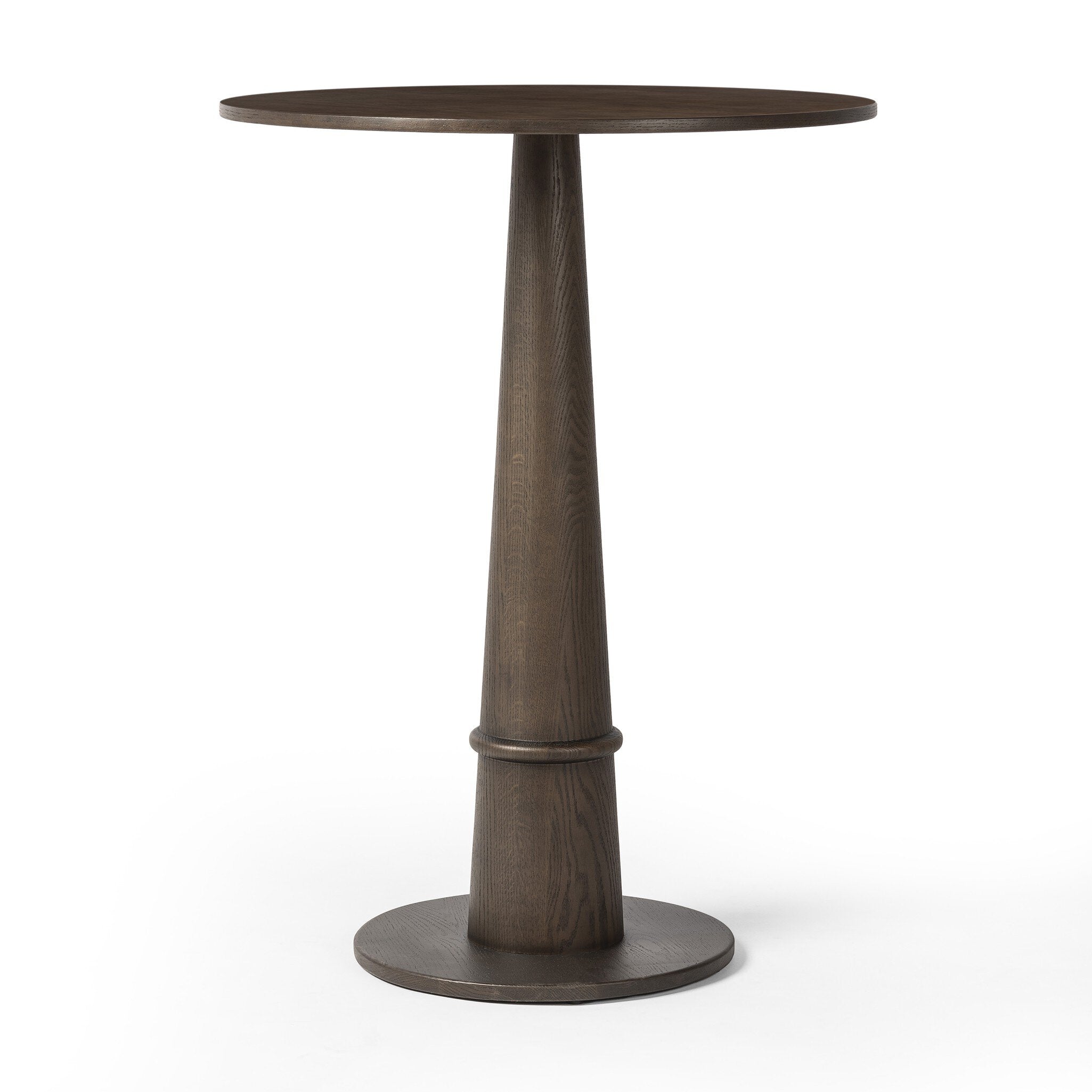 Four Hands Goetz Bar + Counter Table — Brown Ash-Brown Oak Veneer-Bar