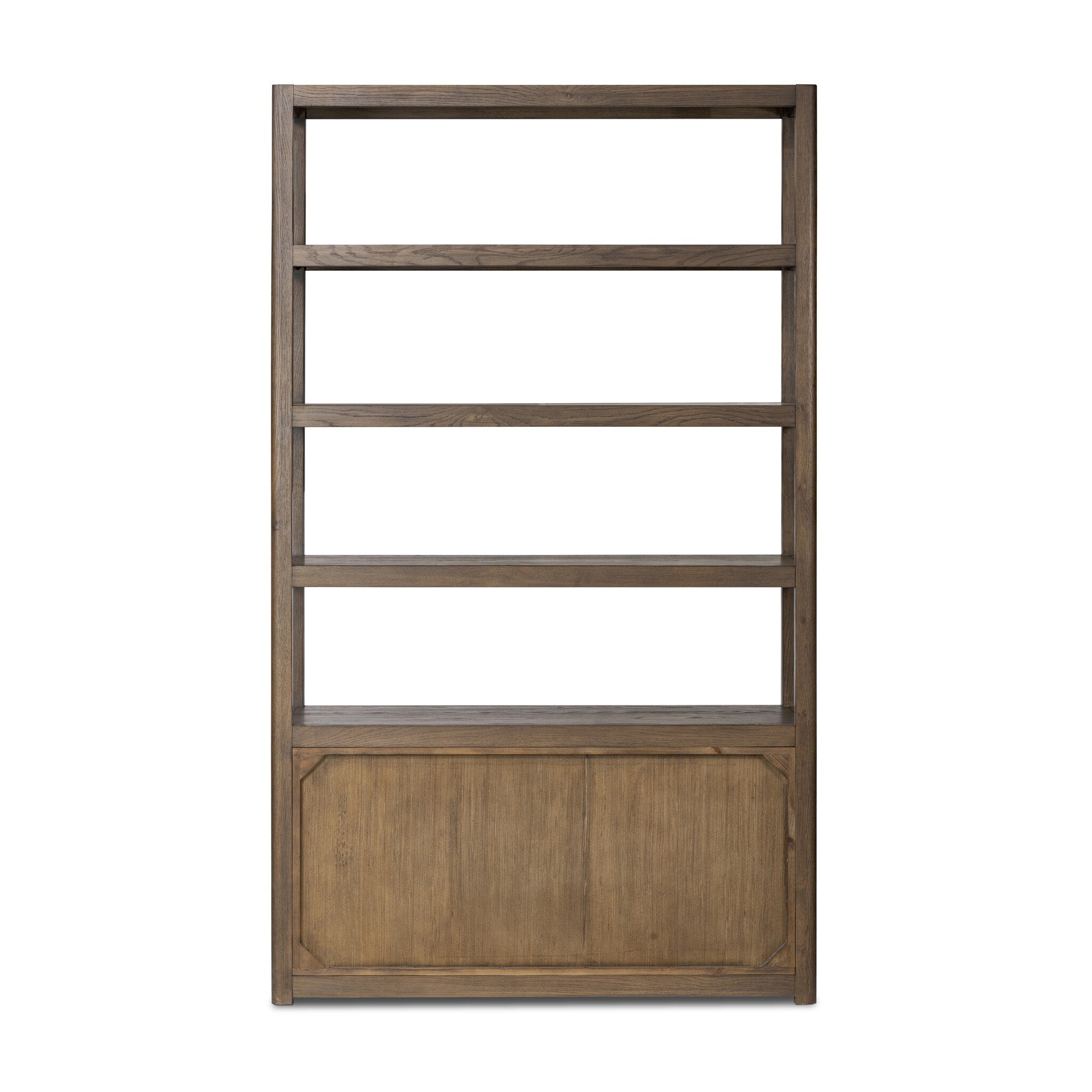 Four Hands Miko Bookcase — Fawn Oak-Fawn Oak Veneer