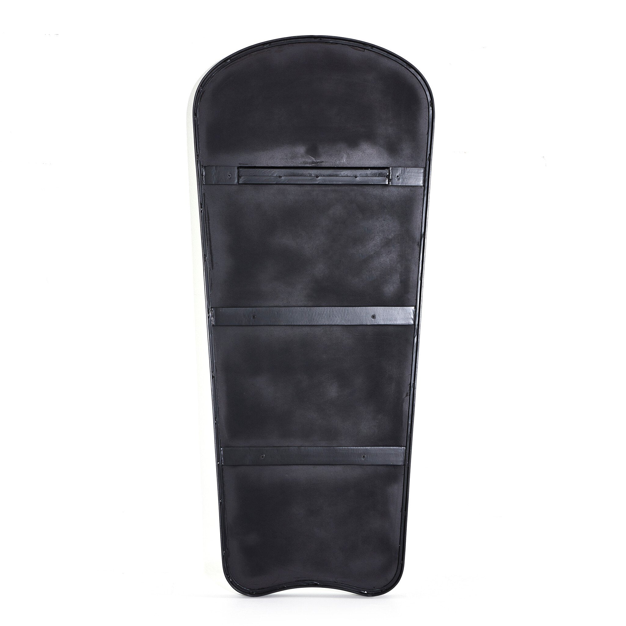 Four Hands Merona Wall Mirror — Iron Matte Black