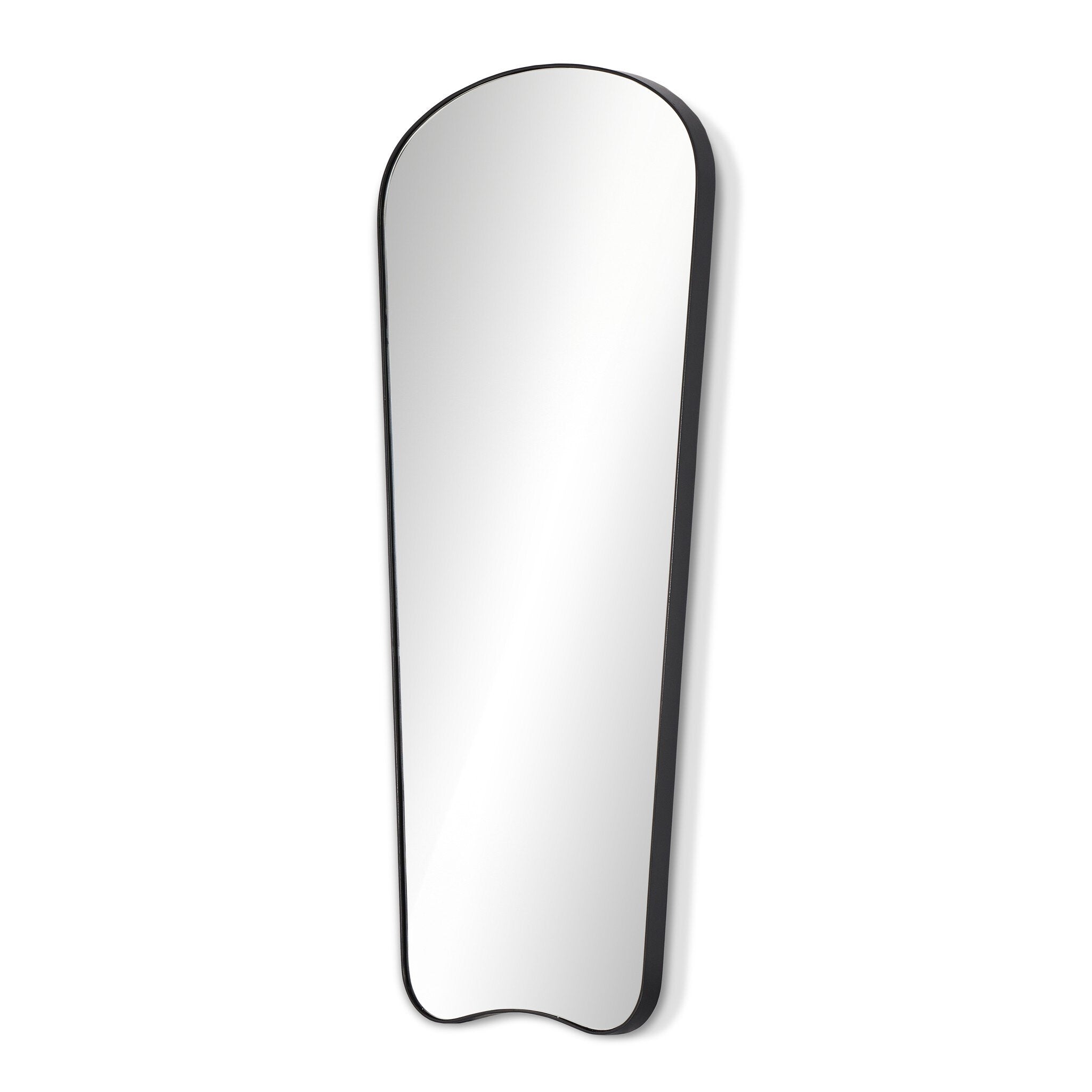 Four Hands Merona Wall Mirror — Iron Matte Black