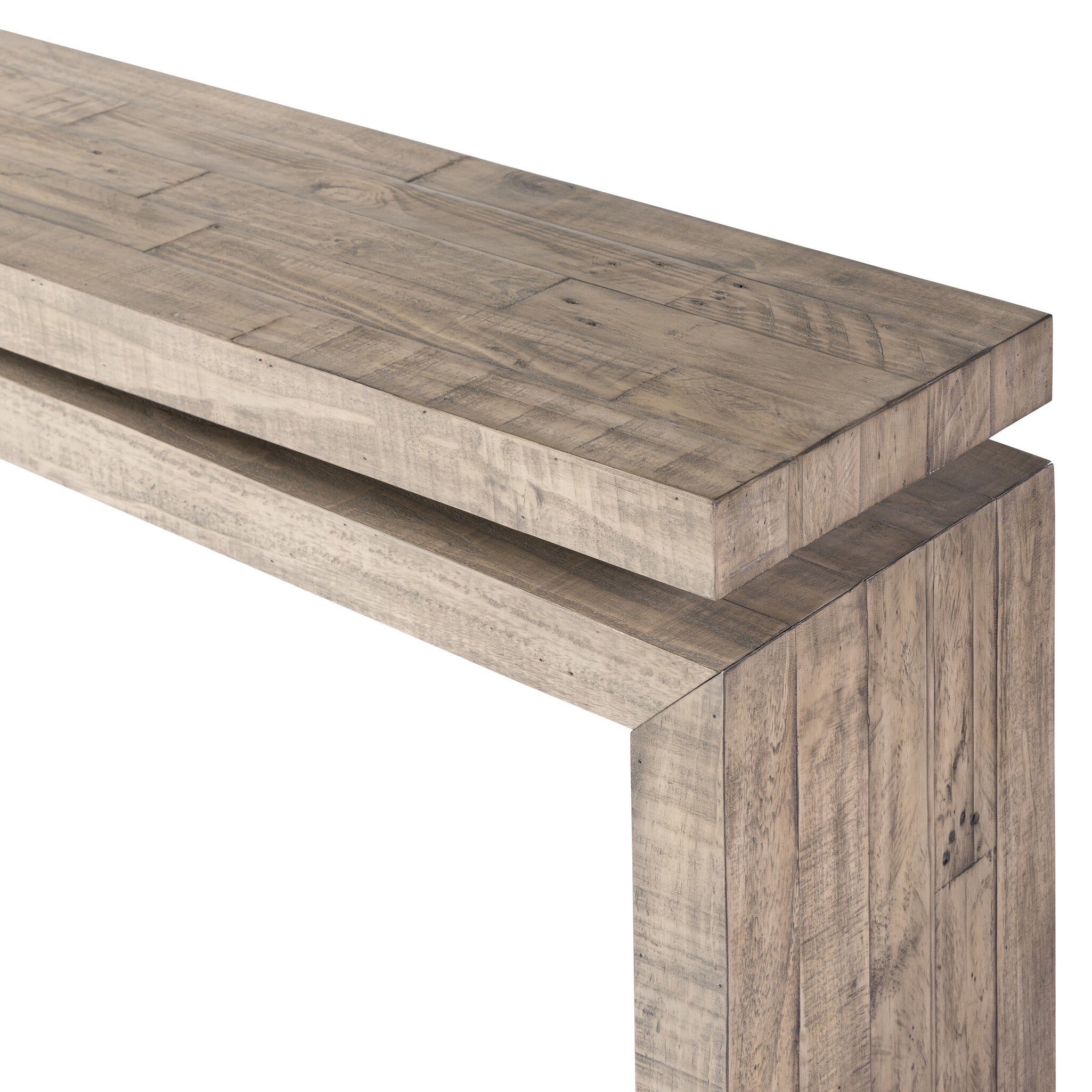 Four Hands Matthes Console Table - 94" — Weathered Wheat