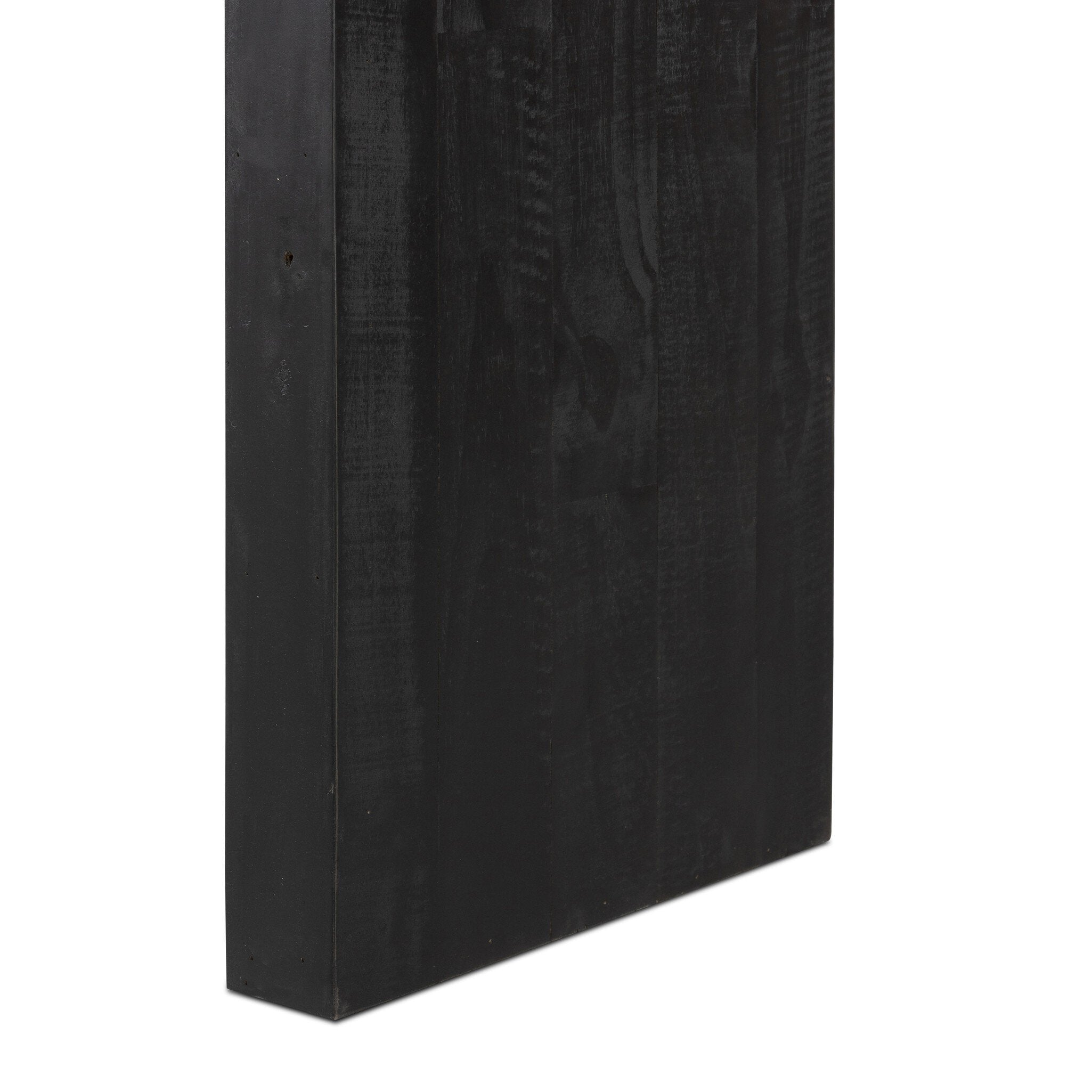 Four Hands Matthes Console Table - 94" — Aged Black Pine