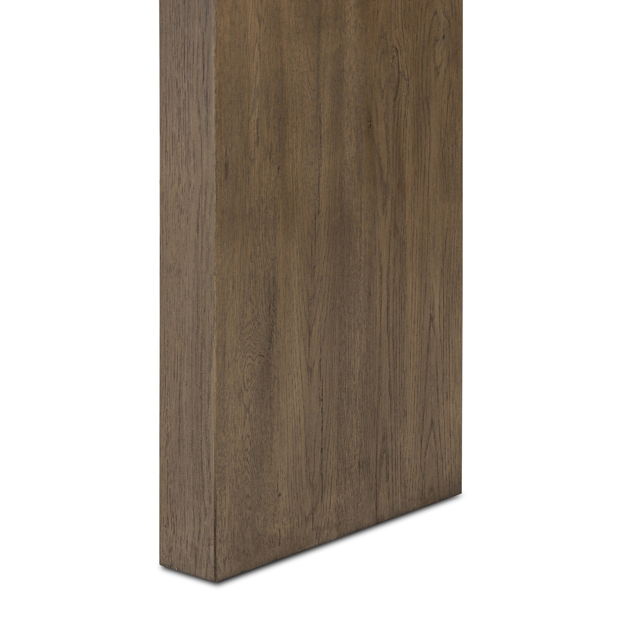 Four Hands Matthes Console Table - 94" — Rustic Grey Veneer