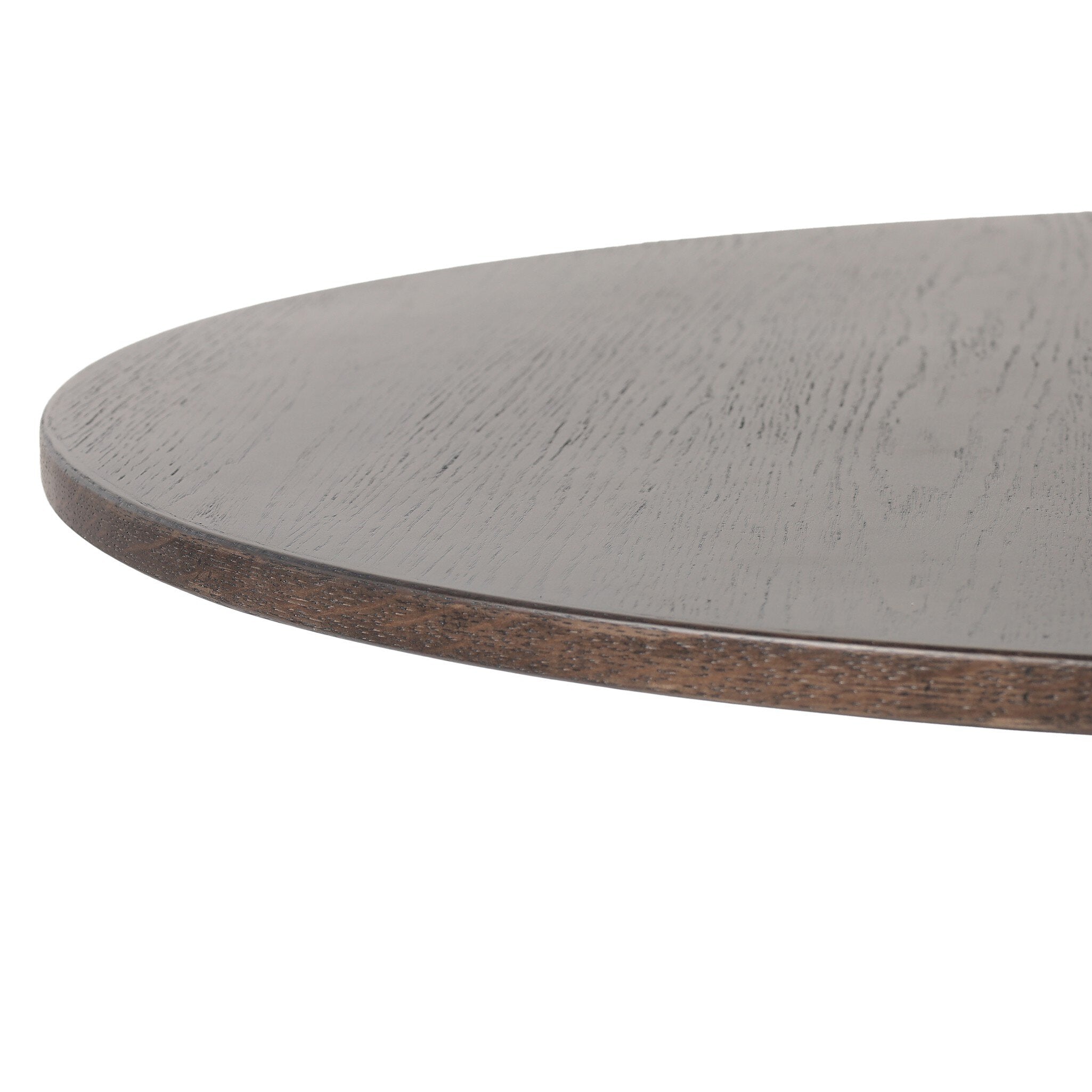 Four Hands Goetz Bistro Table — Brown Ash-Brown Oak Veneer