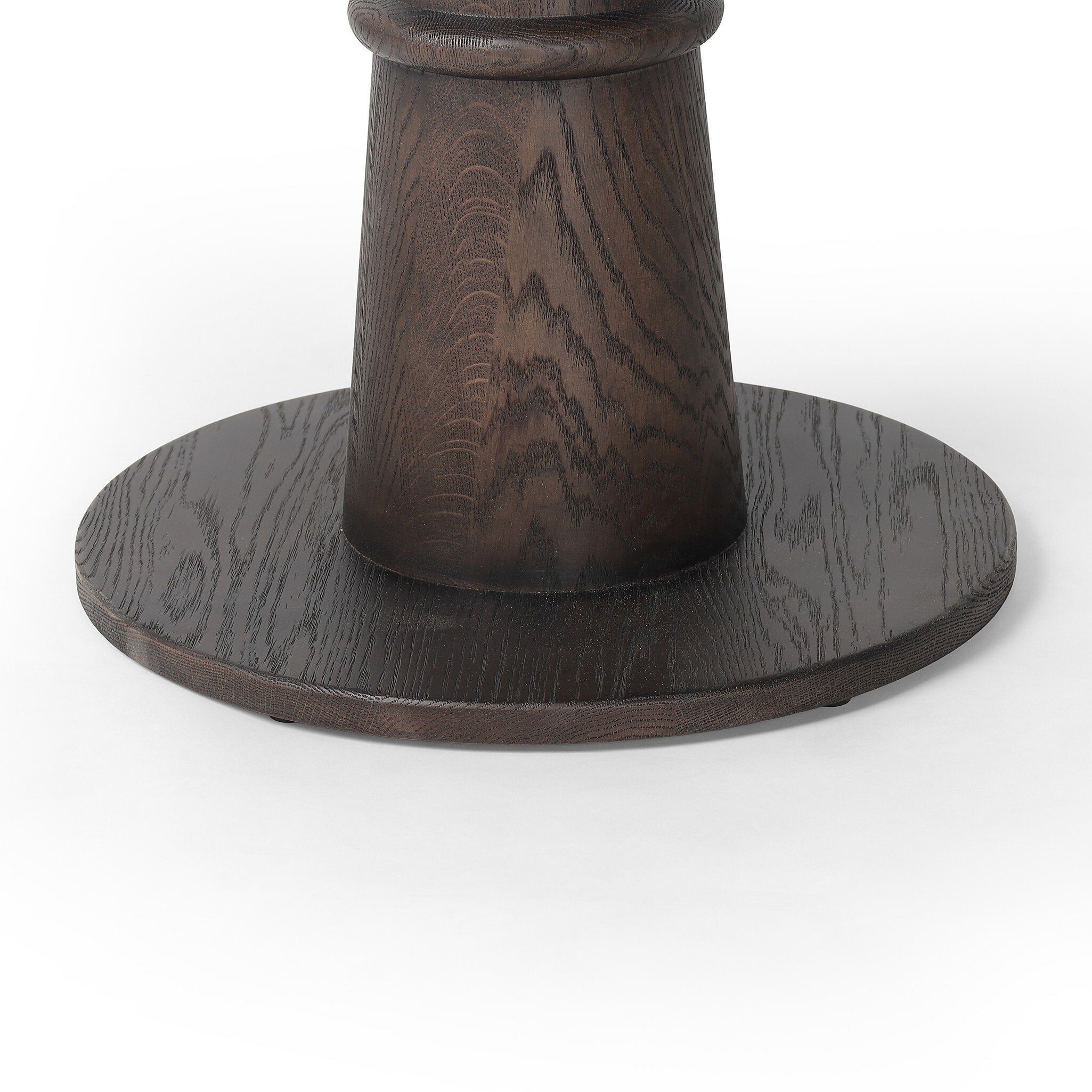 Four Hands Goetz Bistro Table — Brown Ash-Brown Oak Veneer