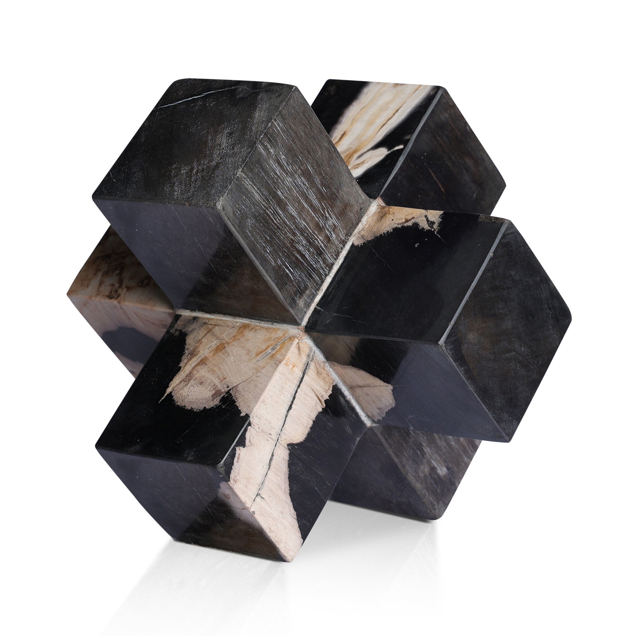 Four Hands Petrified Wood Jack — Dark Petrified Wood