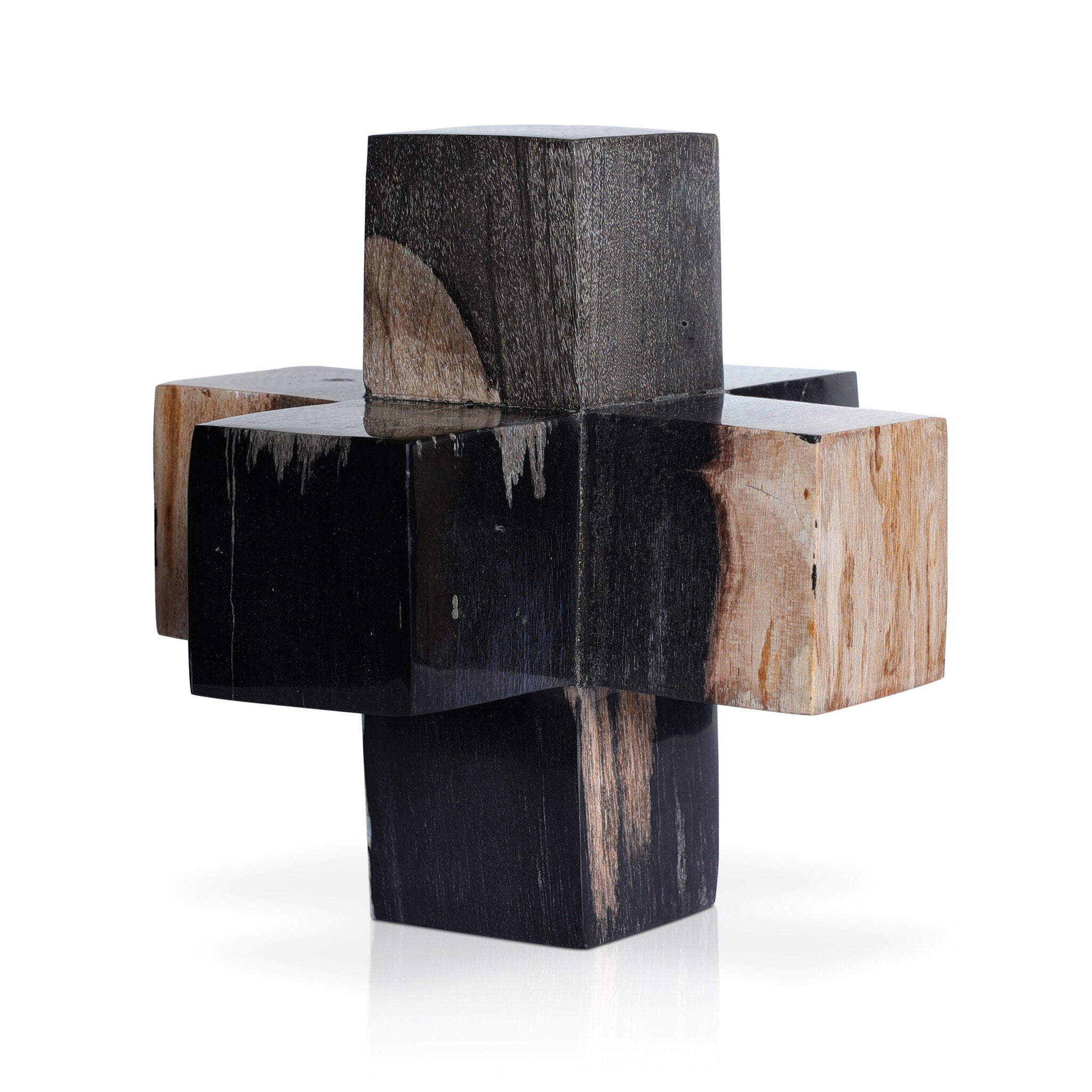 Four Hands Petrified Wood Jack — Dark Petrified Wood