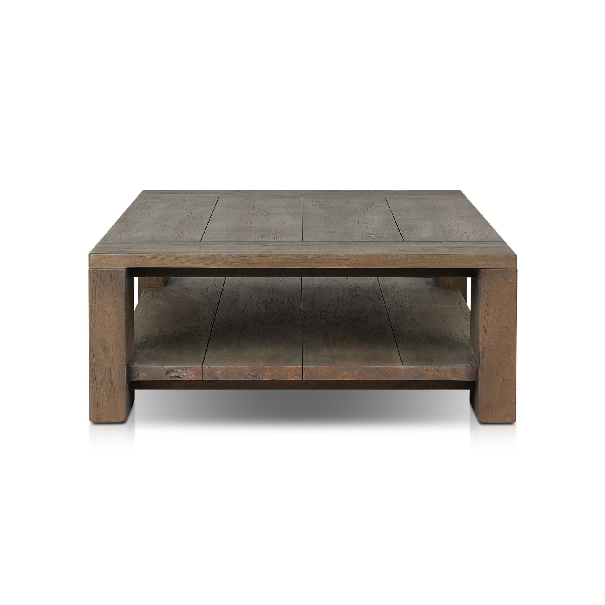 Four Hands Roca Outdoor Coffee Table — Stained Heritage Brown-FSC