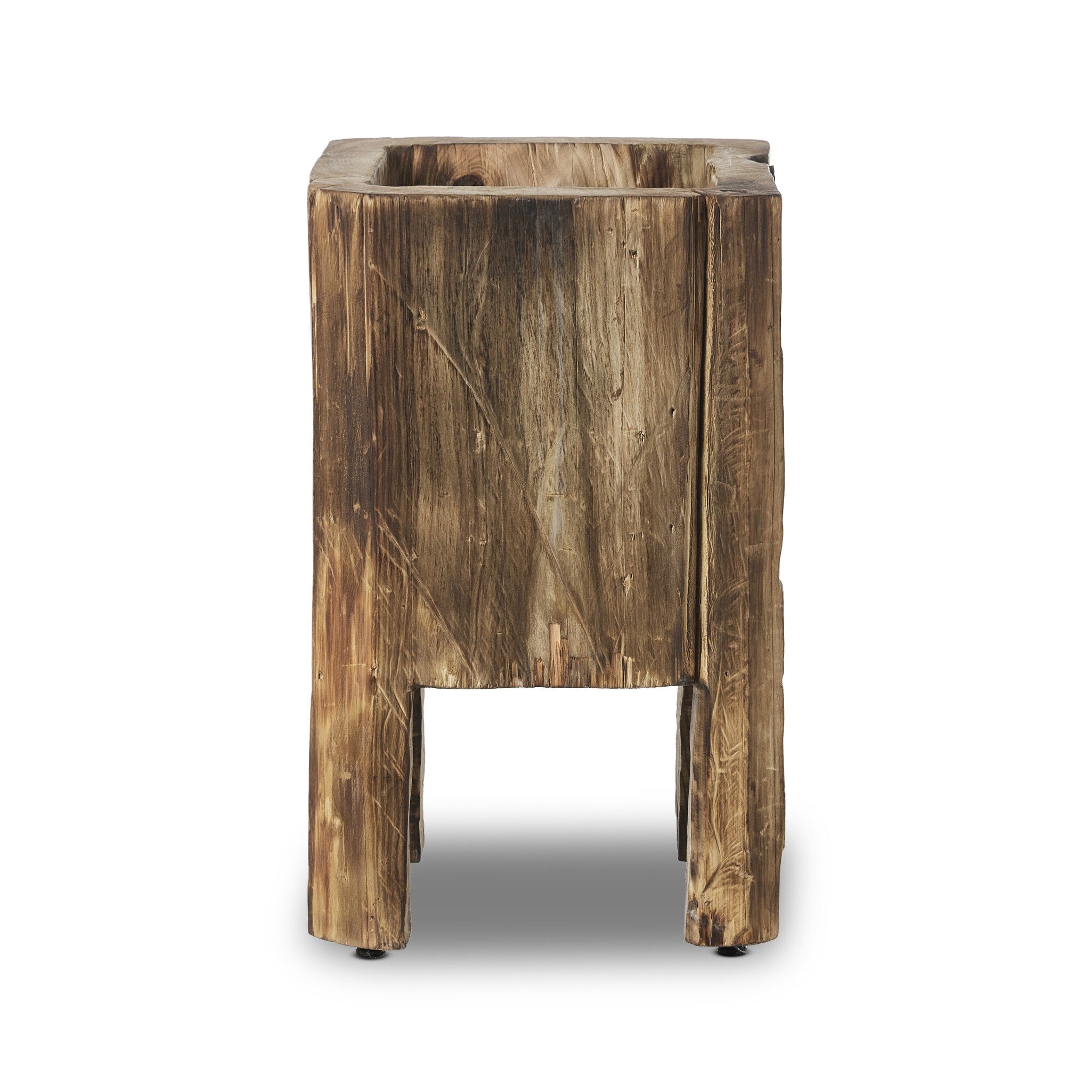 Four Hands Tora Planter — Burnt Reclaimed