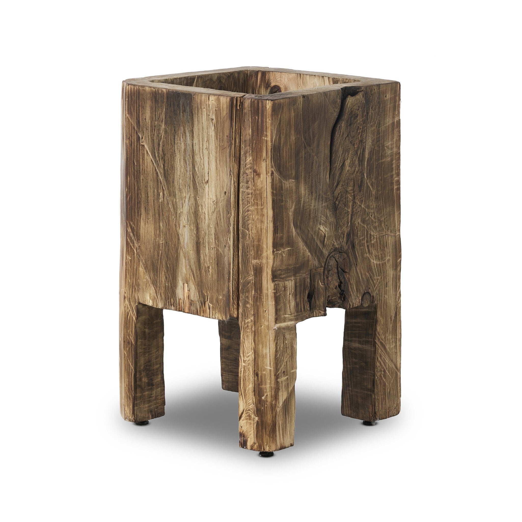 Four Hands Tora Planter — Burnt Reclaimed