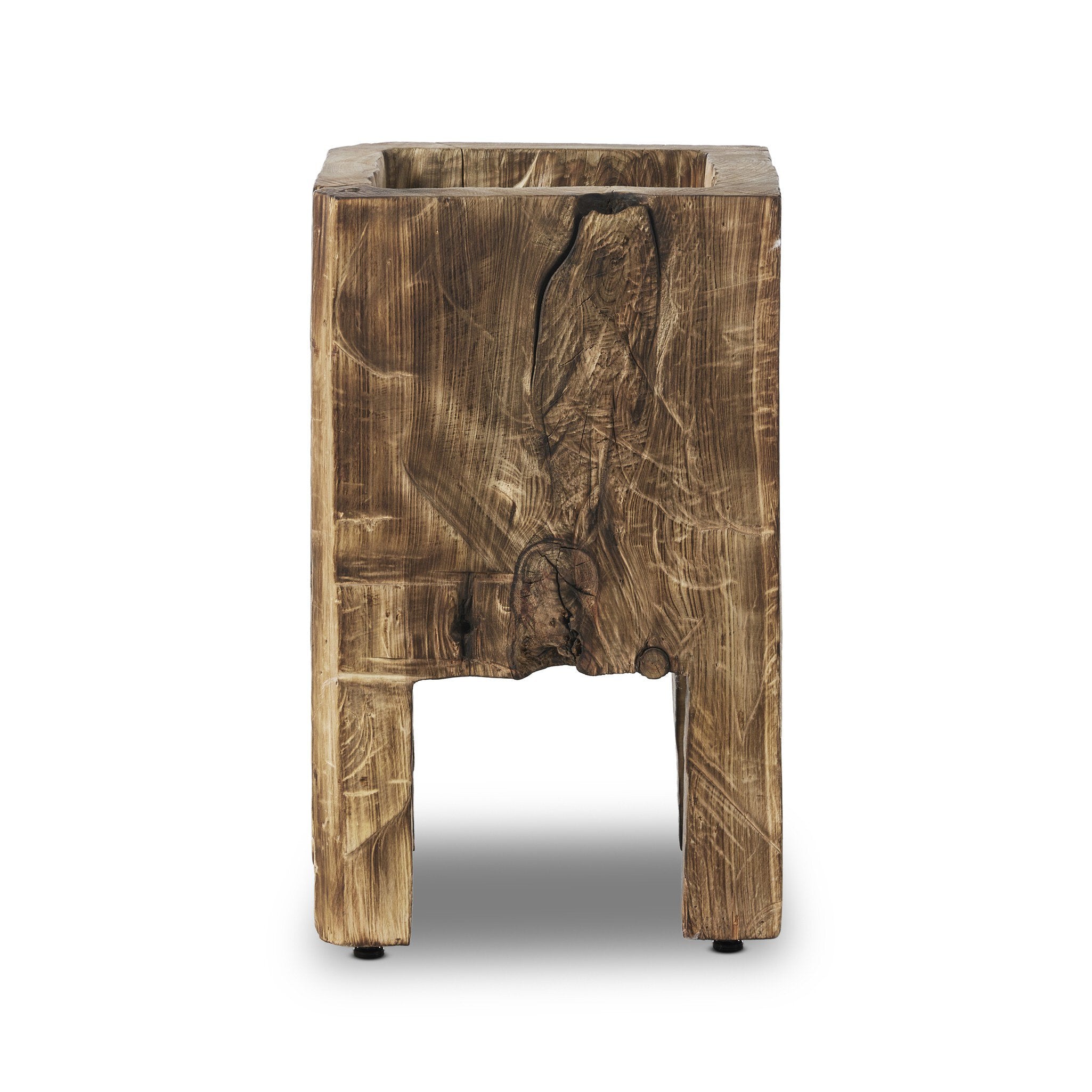 Four Hands Tora Planter — Burnt Reclaimed