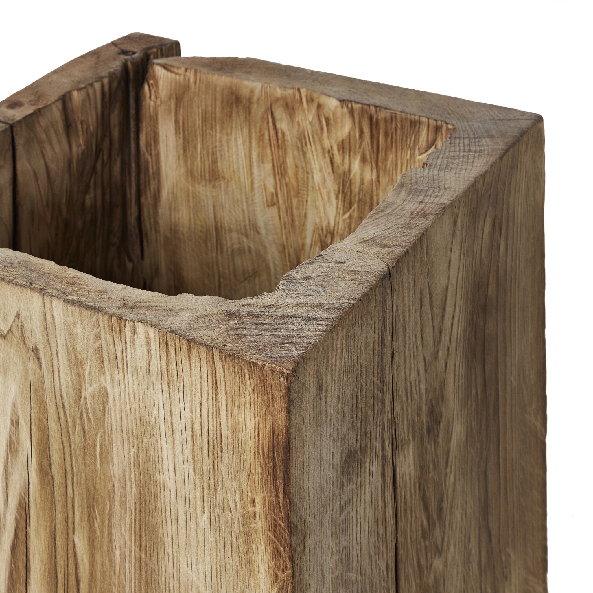 Four Hands Tora Planter — Burnt Reclaimed