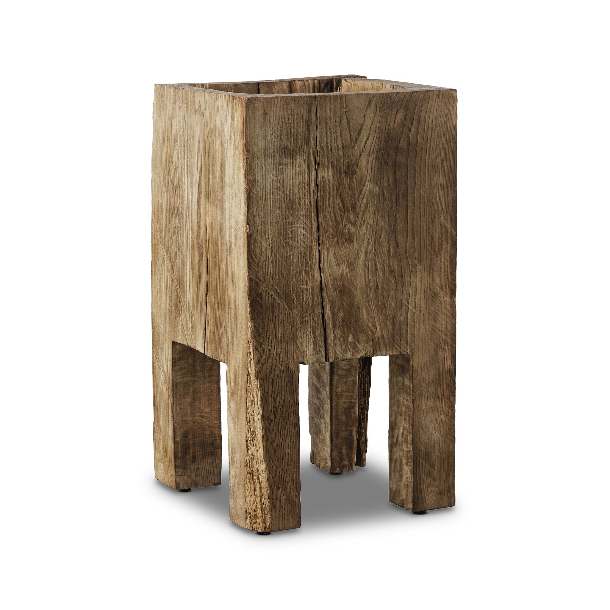 Four Hands Tora Planter — Burnt Reclaimed