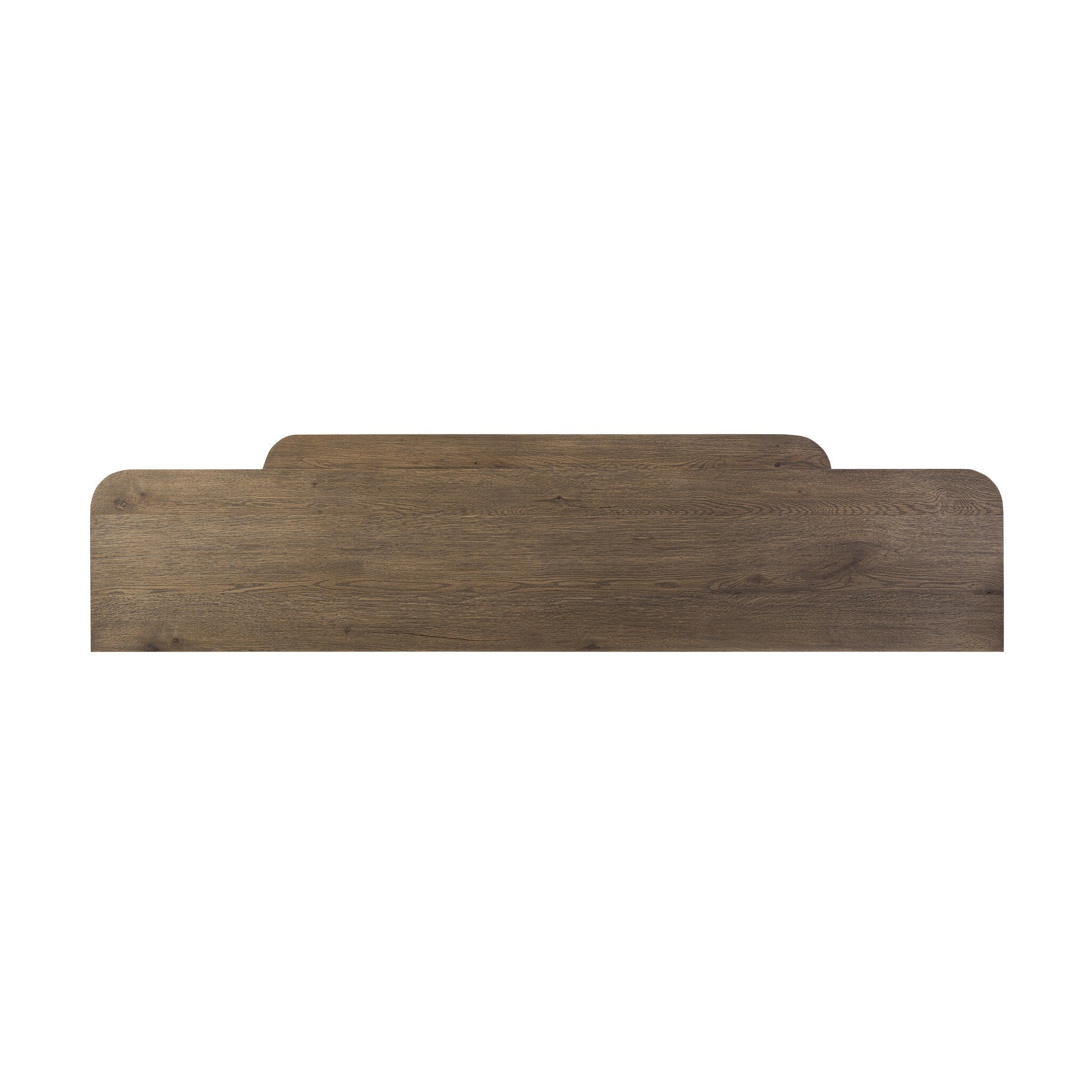 Four Hands Leya Sideboard — Weathered Oak Veneer-Black Iron-Weathered Oak