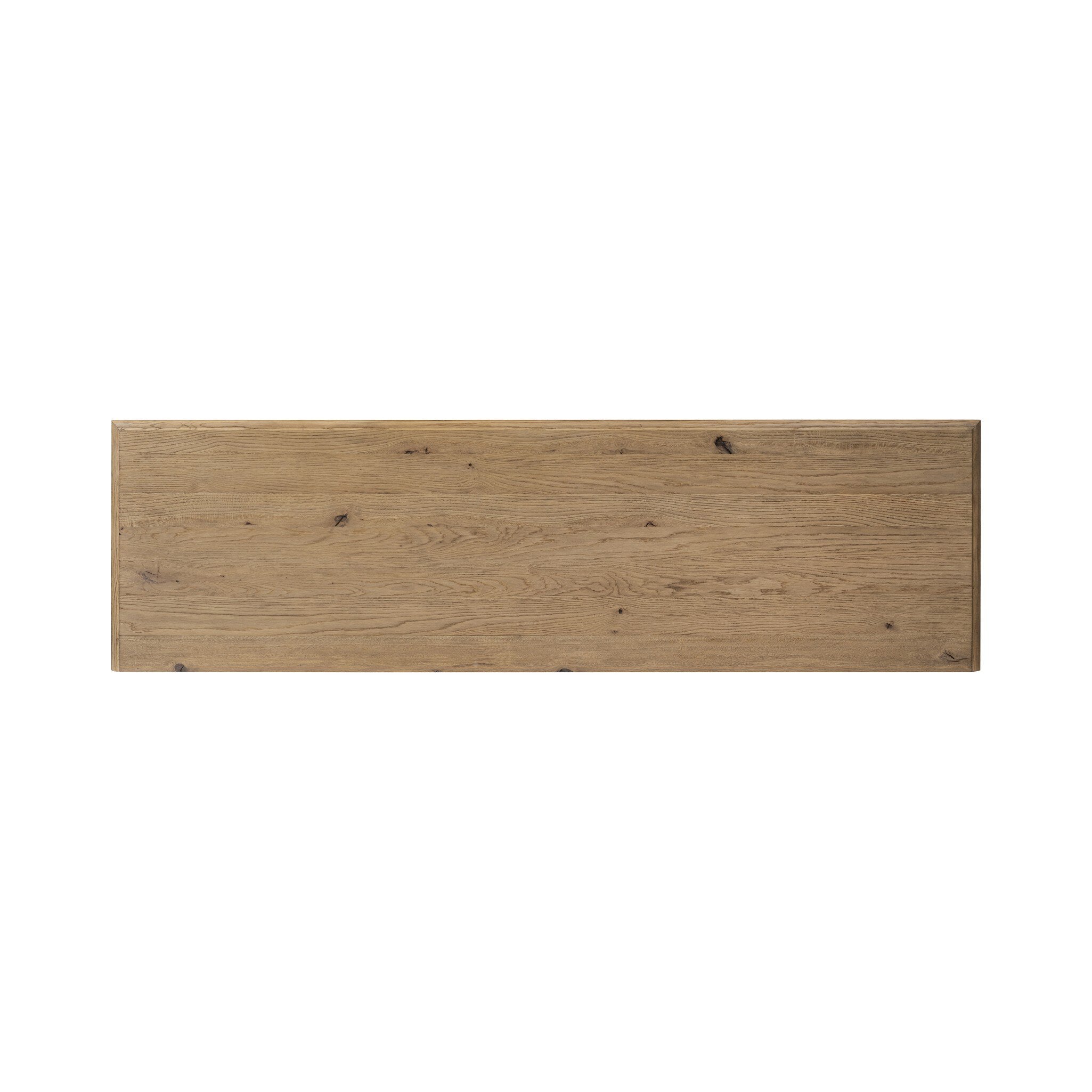 Four Hands Maggie 6 Drawer Dresser — Aged Smoked Oak-Bronze Antimony-Aged Smoked Oak Resawn