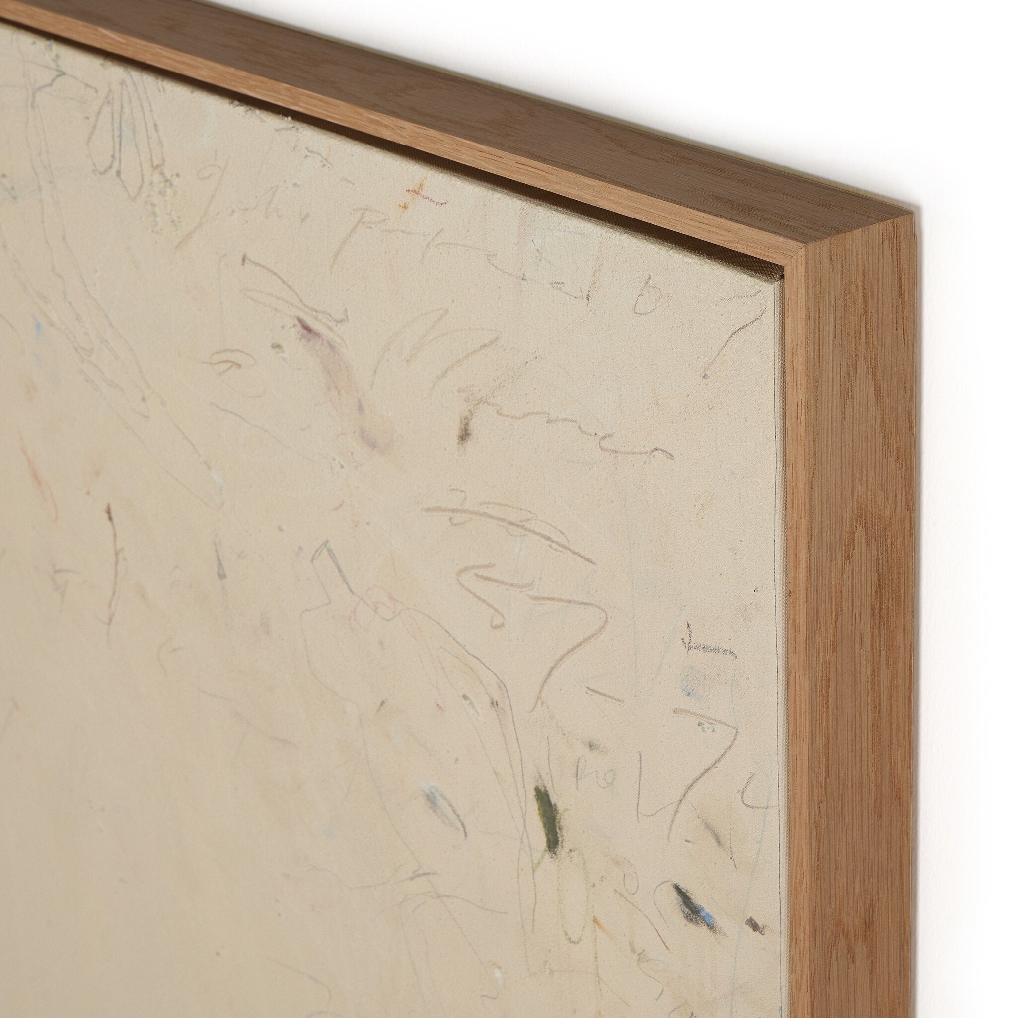 Four Hands Age To Age You Stand by Tyler Guinn — 246829-003 - 60.0x38.0-Vertical Grain White Oak Floater-Oversized