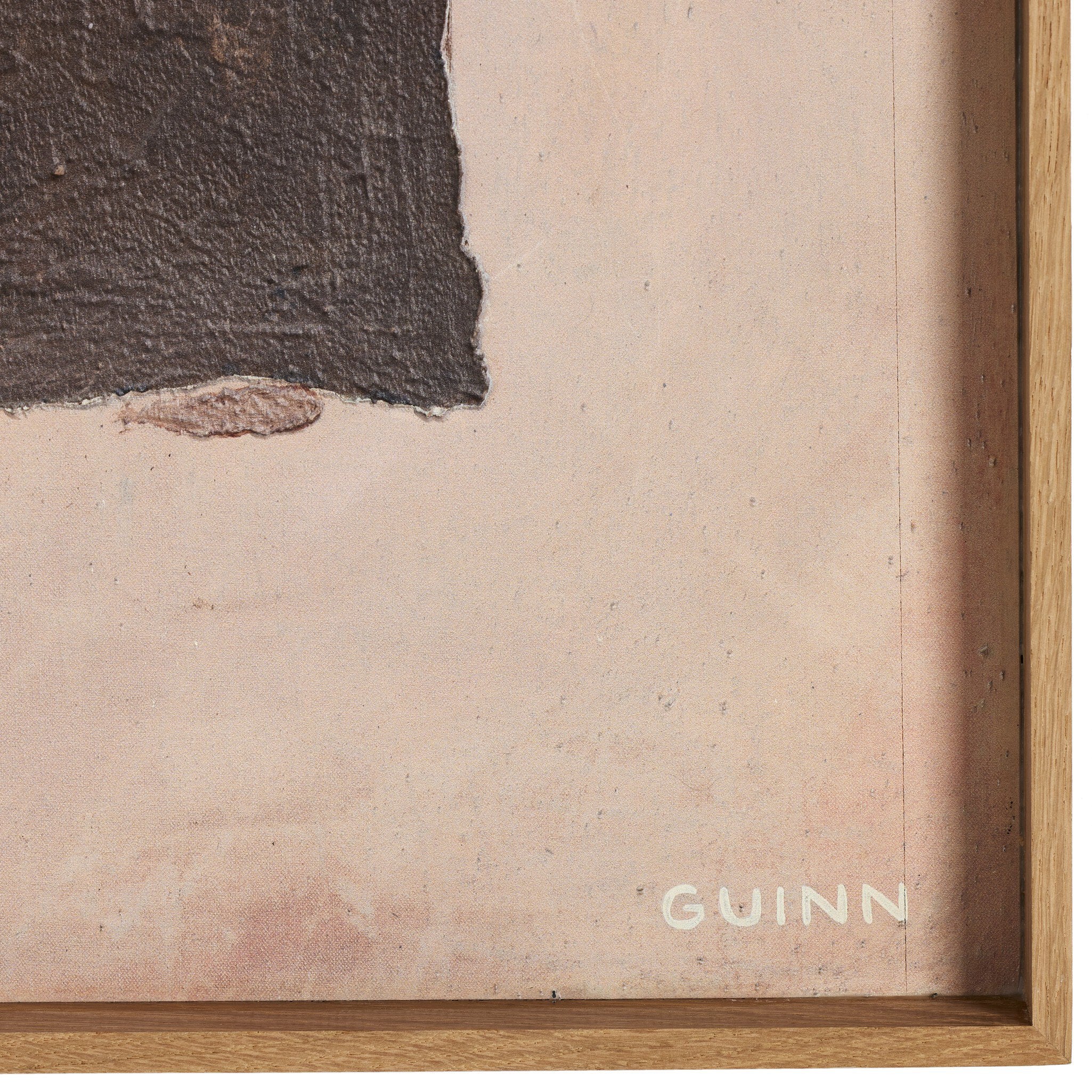Four Hands From The Land We Were Formed by Tyler Guinn — 246864-002 - 40.0x32.5-Vertical Grain White Oak Floater-Large