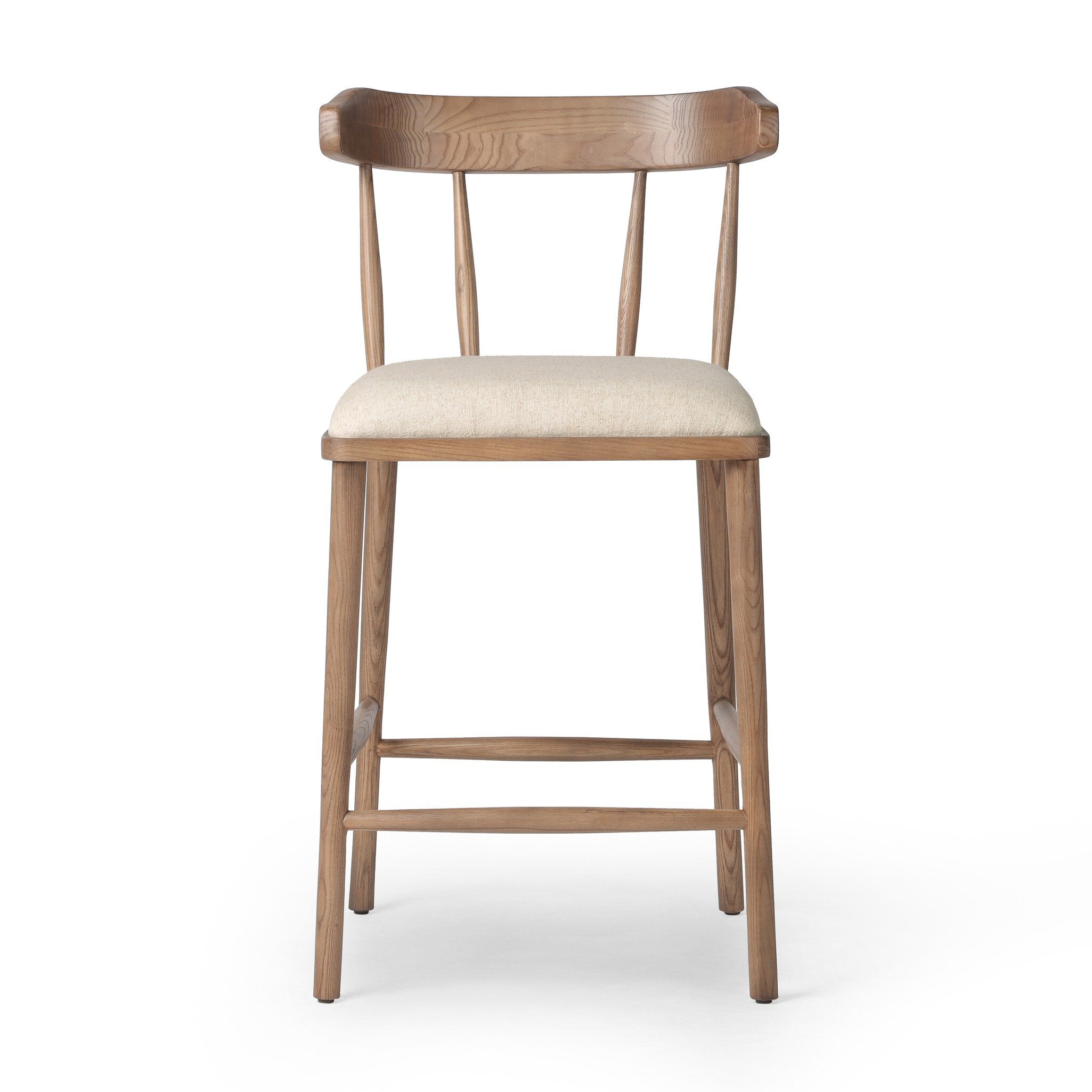 Four Hands Colter Counter Stool — Antwerp Natural-Amber Ash-Counter