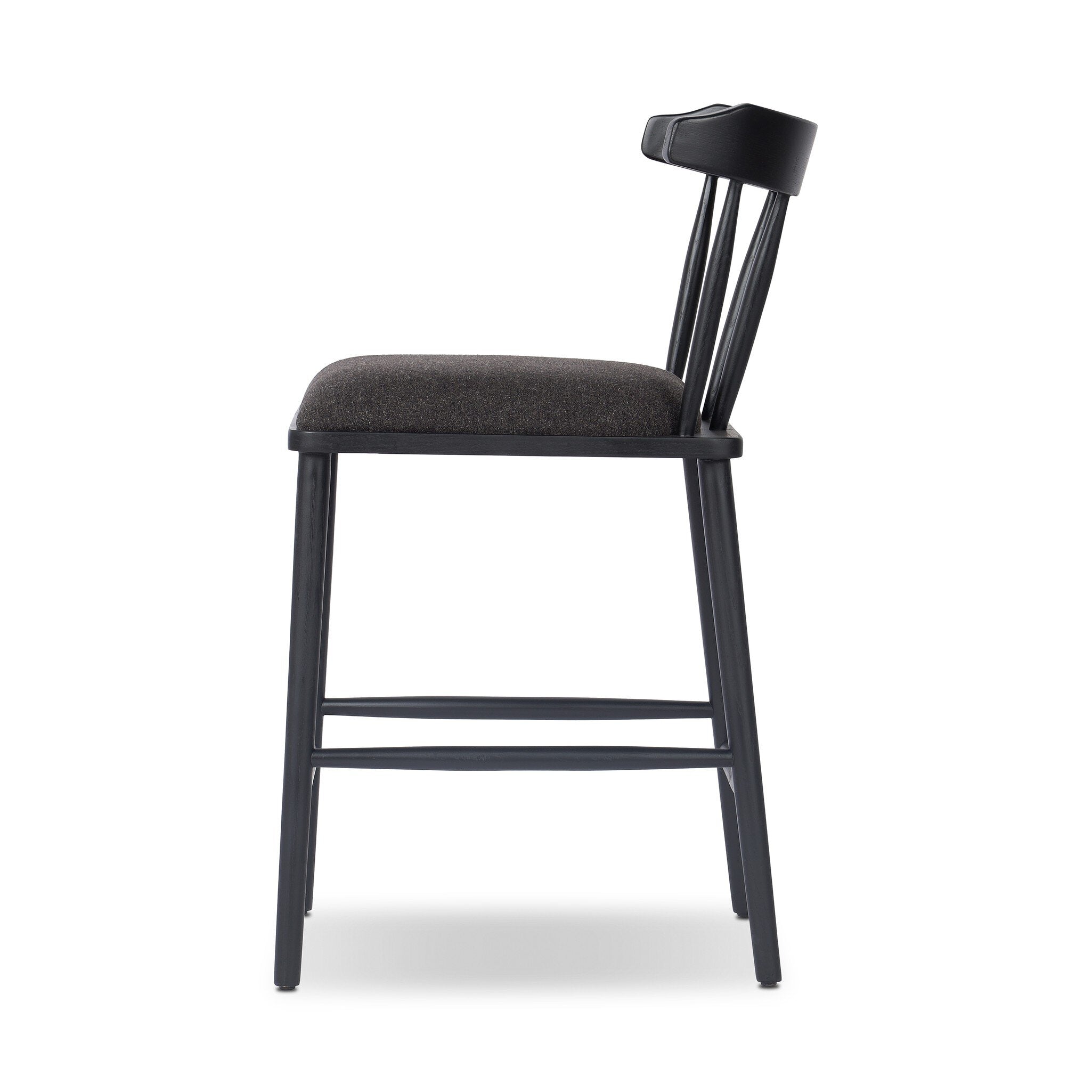 Four Hands Colter Counter Stool — Antwerp Noir-Black-Counter