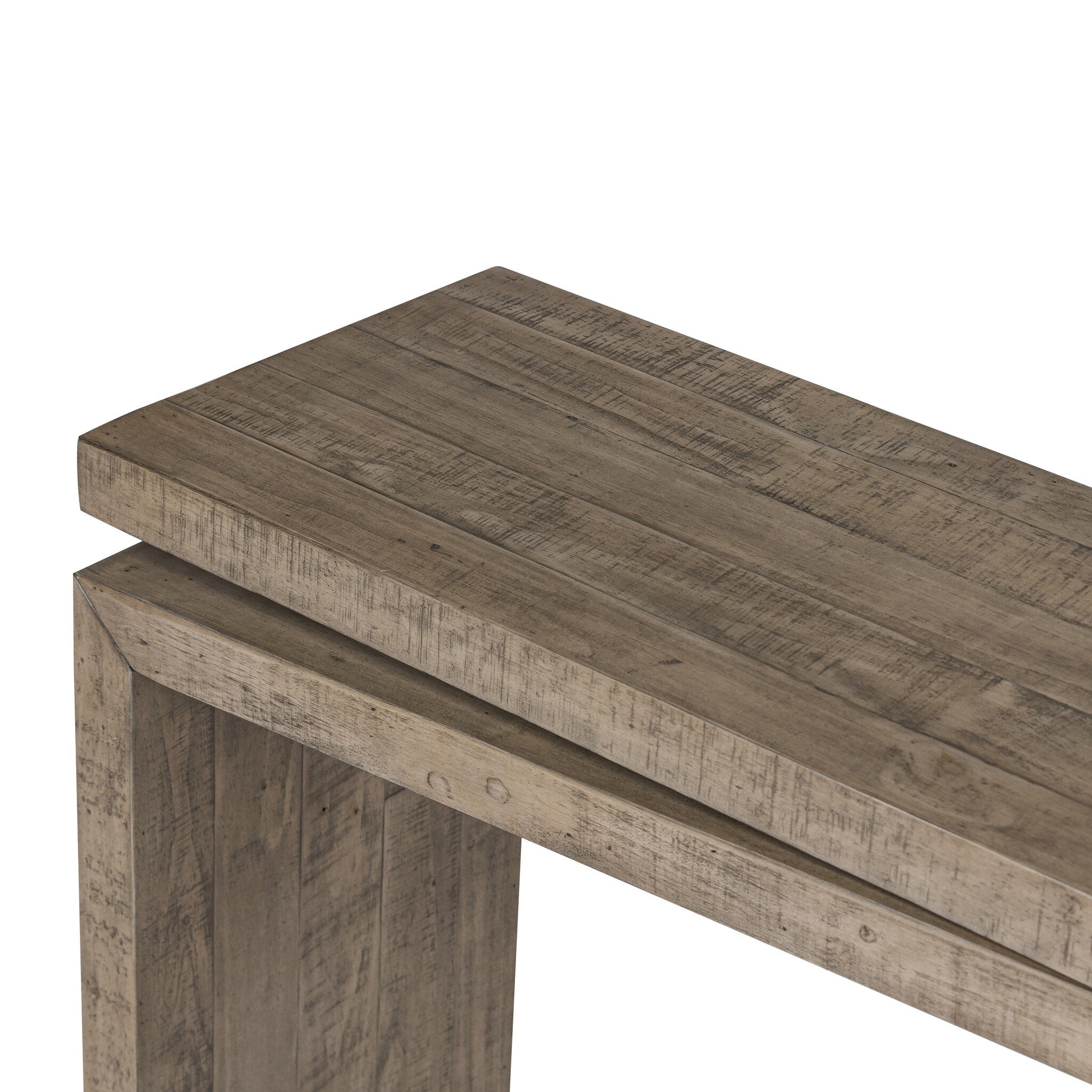 Four Hands Matthes Console Table - 60" — Weathered Wheat