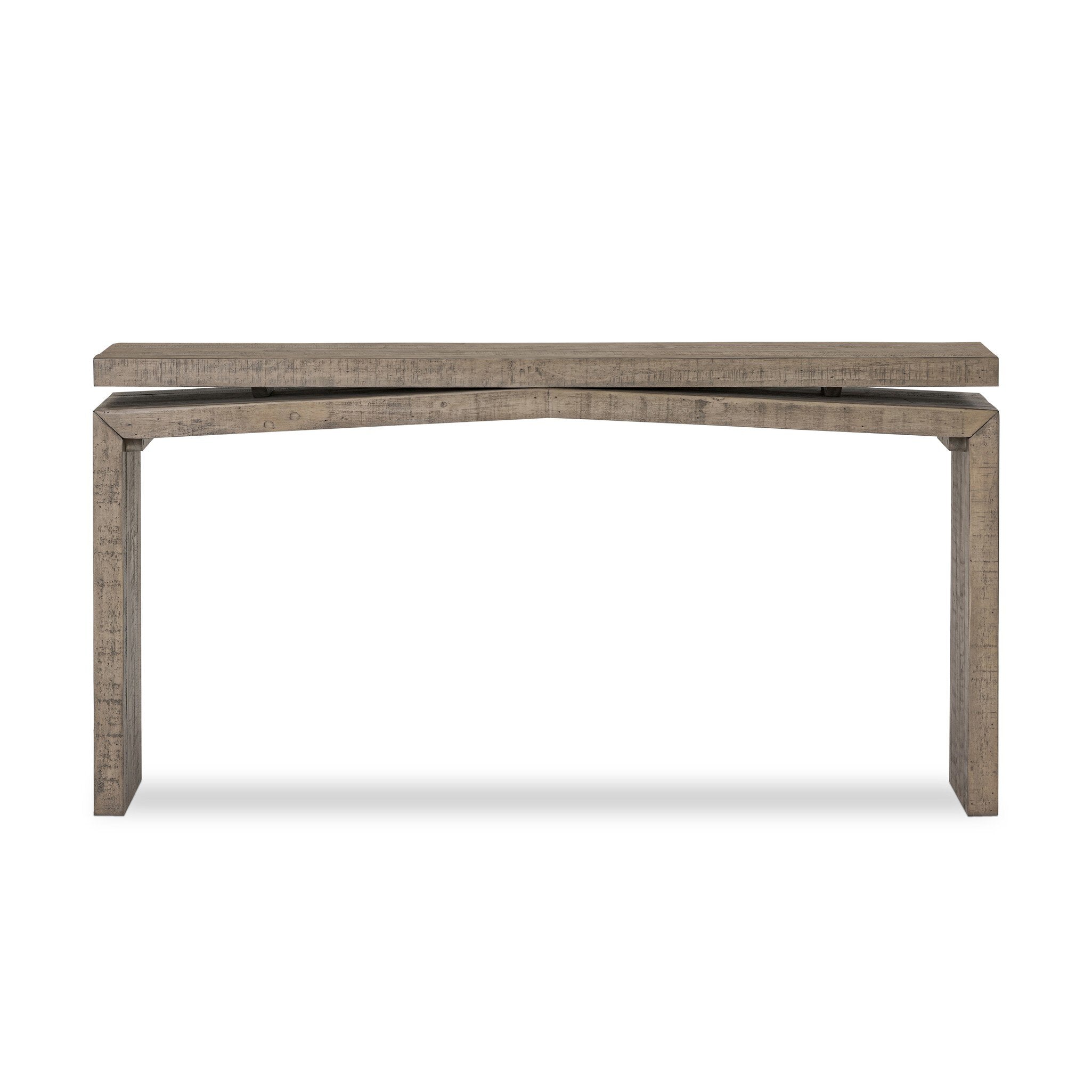 Four Hands Matthes Console Table - 60" — Weathered Wheat