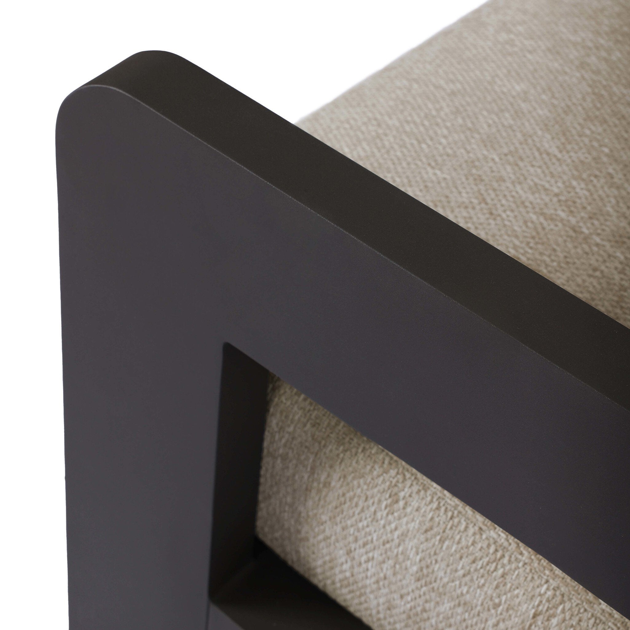Four Hands Jackson Outdoor Metal Swivel Chair — Bronze-Concha Fog