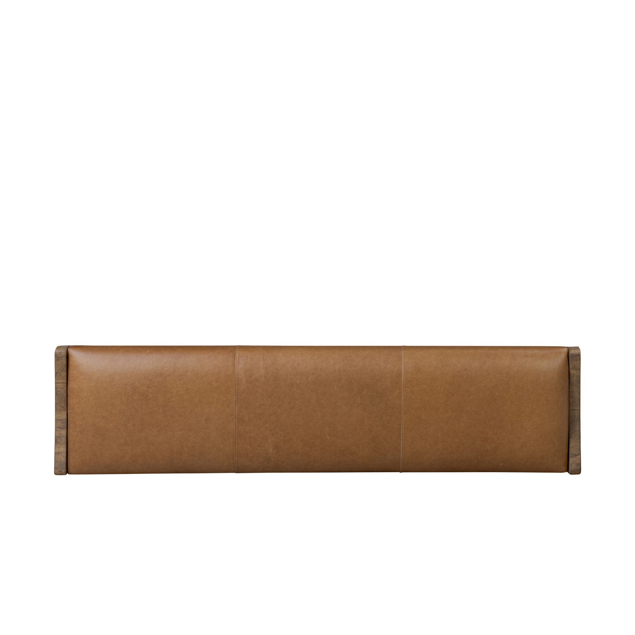 Four Hands Eros Accent Bench — Conroe Drift-Worn Oak Veneer-Worn Oak