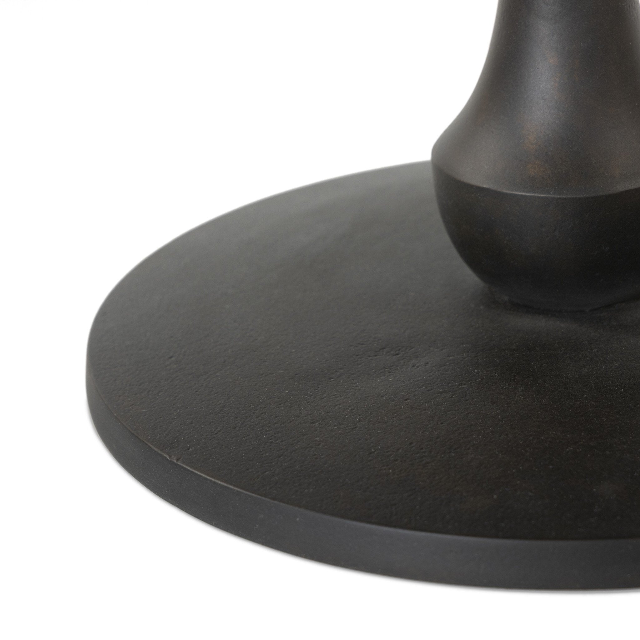 Four Hands Daffin End Table — Black Antique