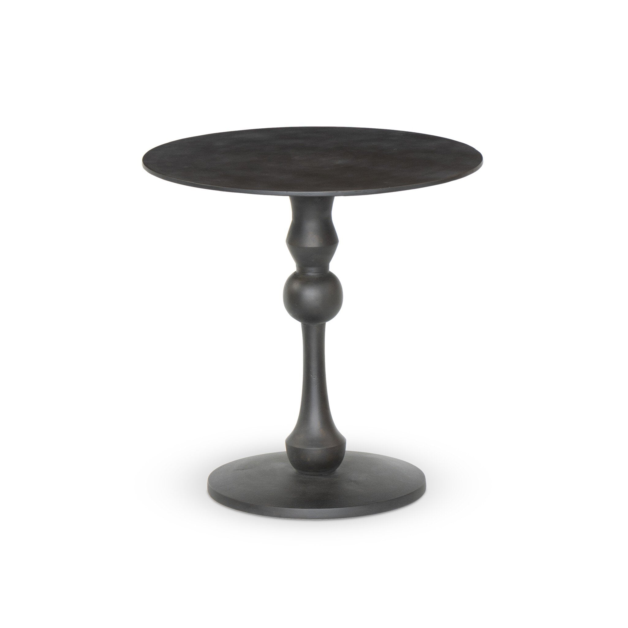 Four Hands Daffin End Table — Black Antique
